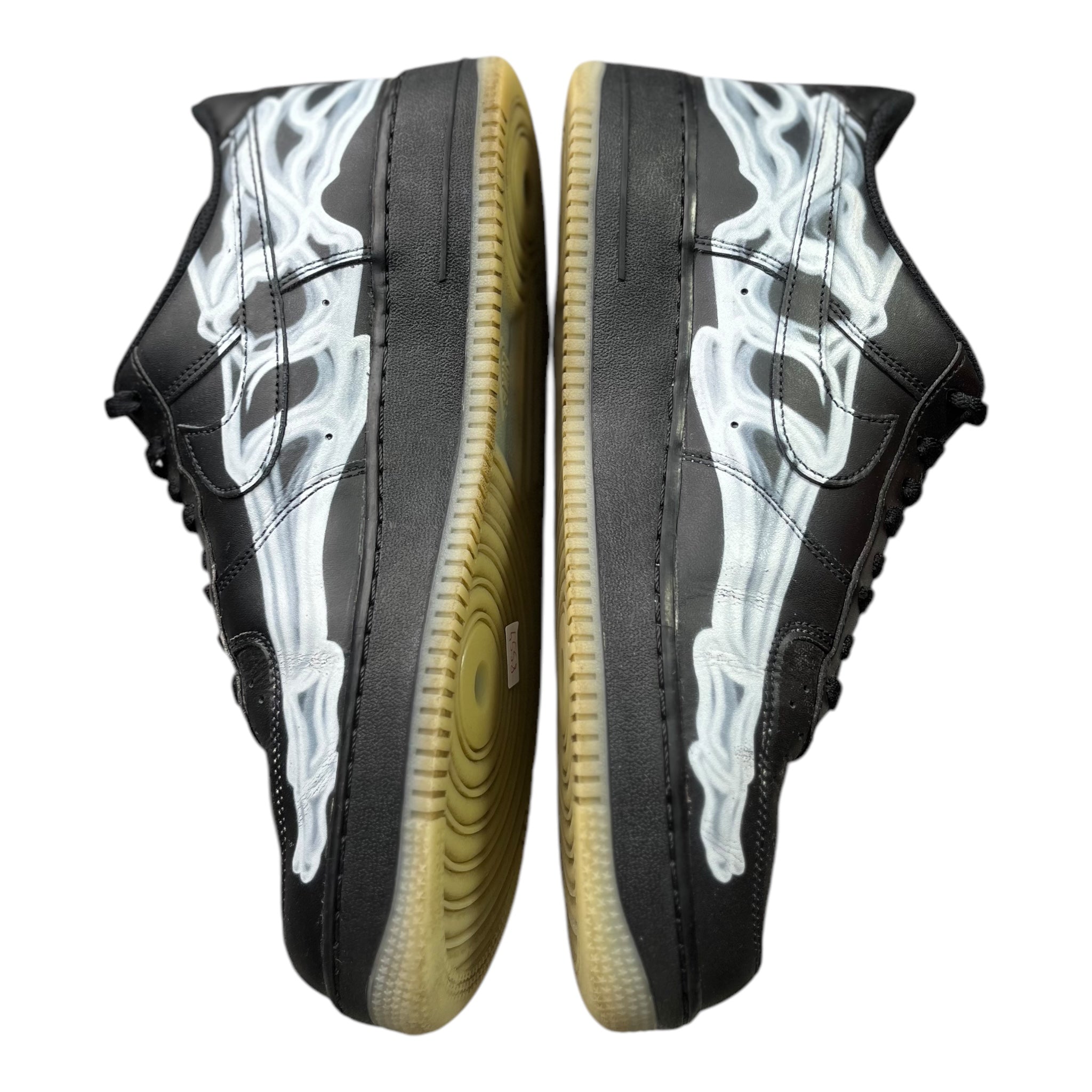 Nike Air Force 1 Low Skeleton Black (44.5EU)