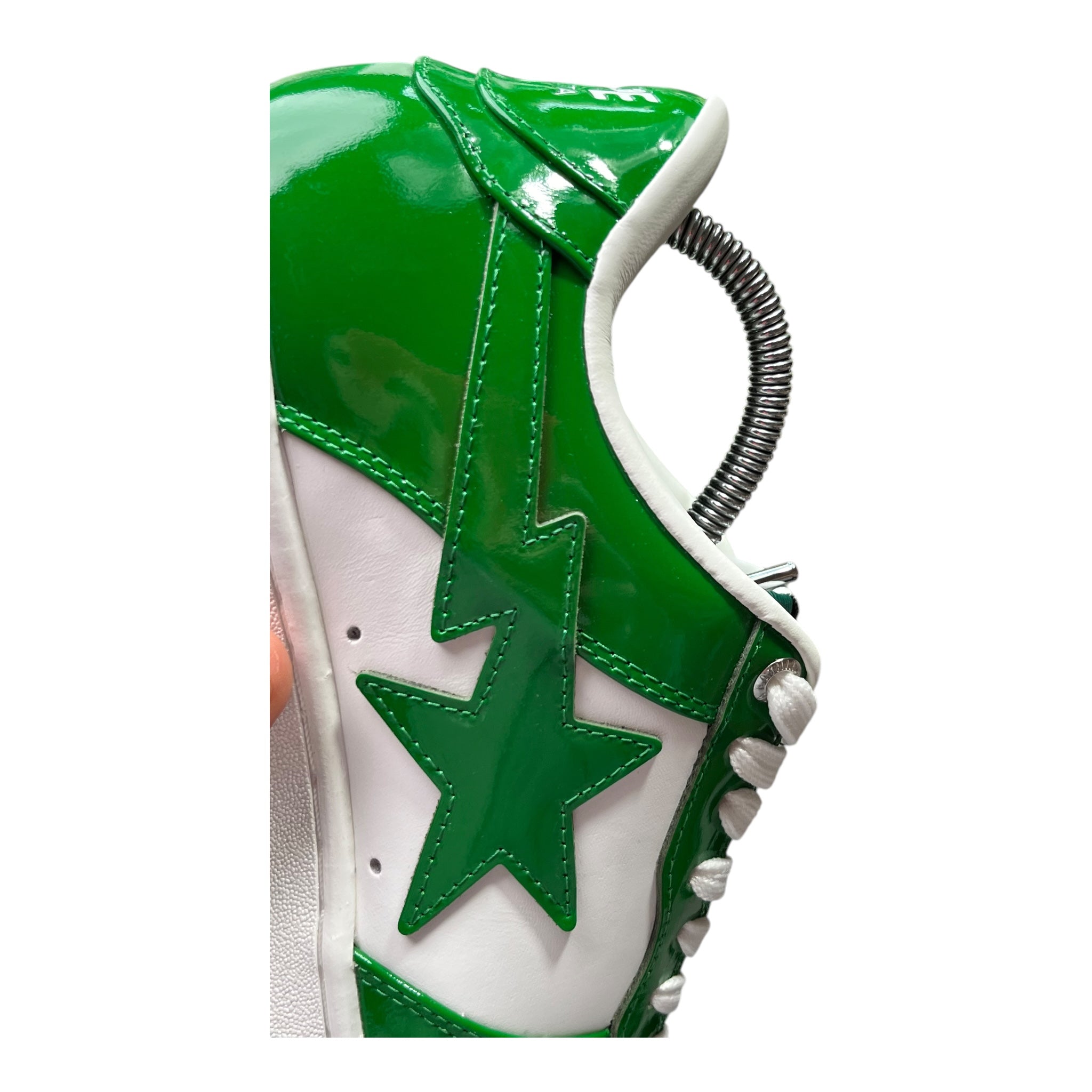 A Bathing Ape Bape Sta White Green (43EU)