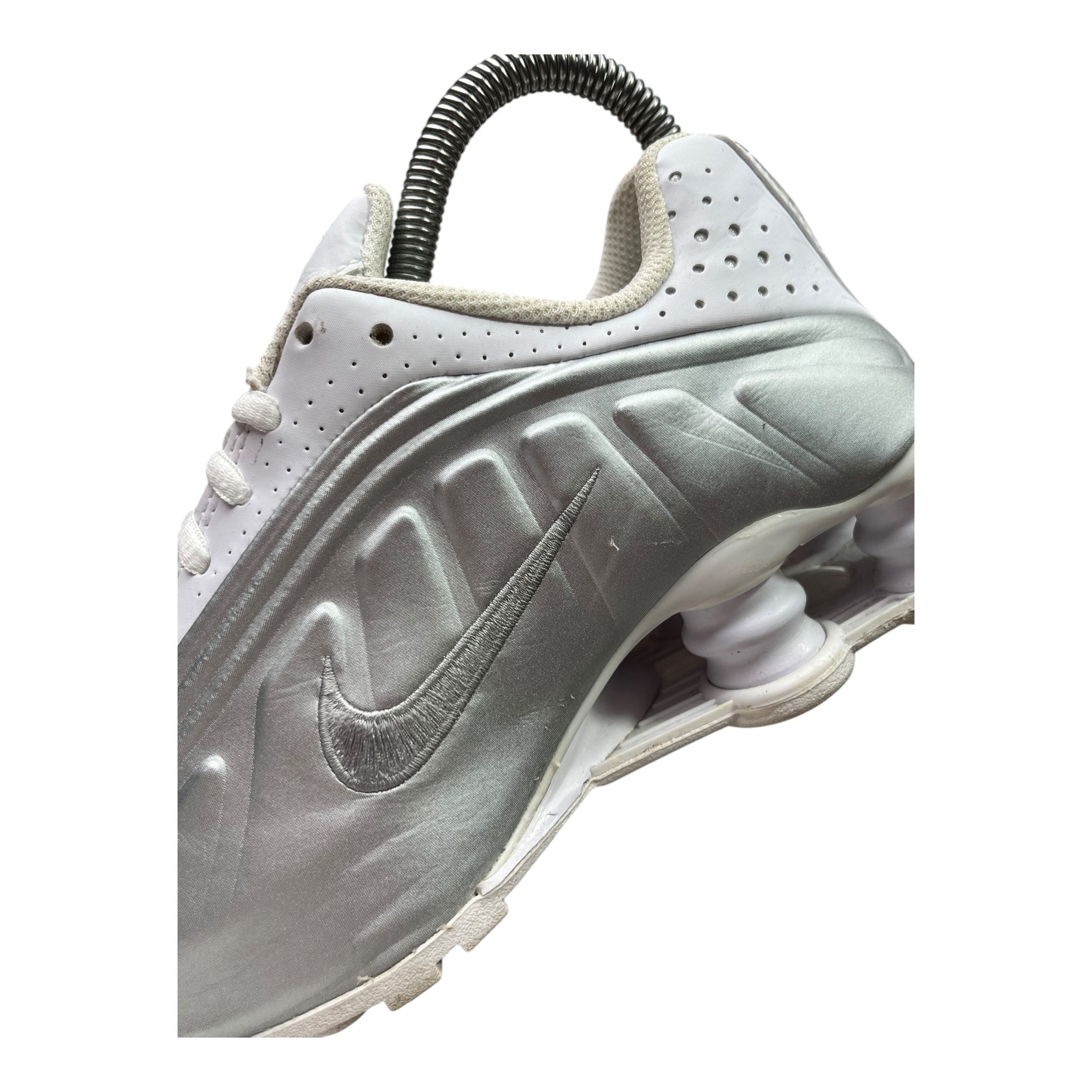 Nike Shox R4 White Metallic Silver (36EU)