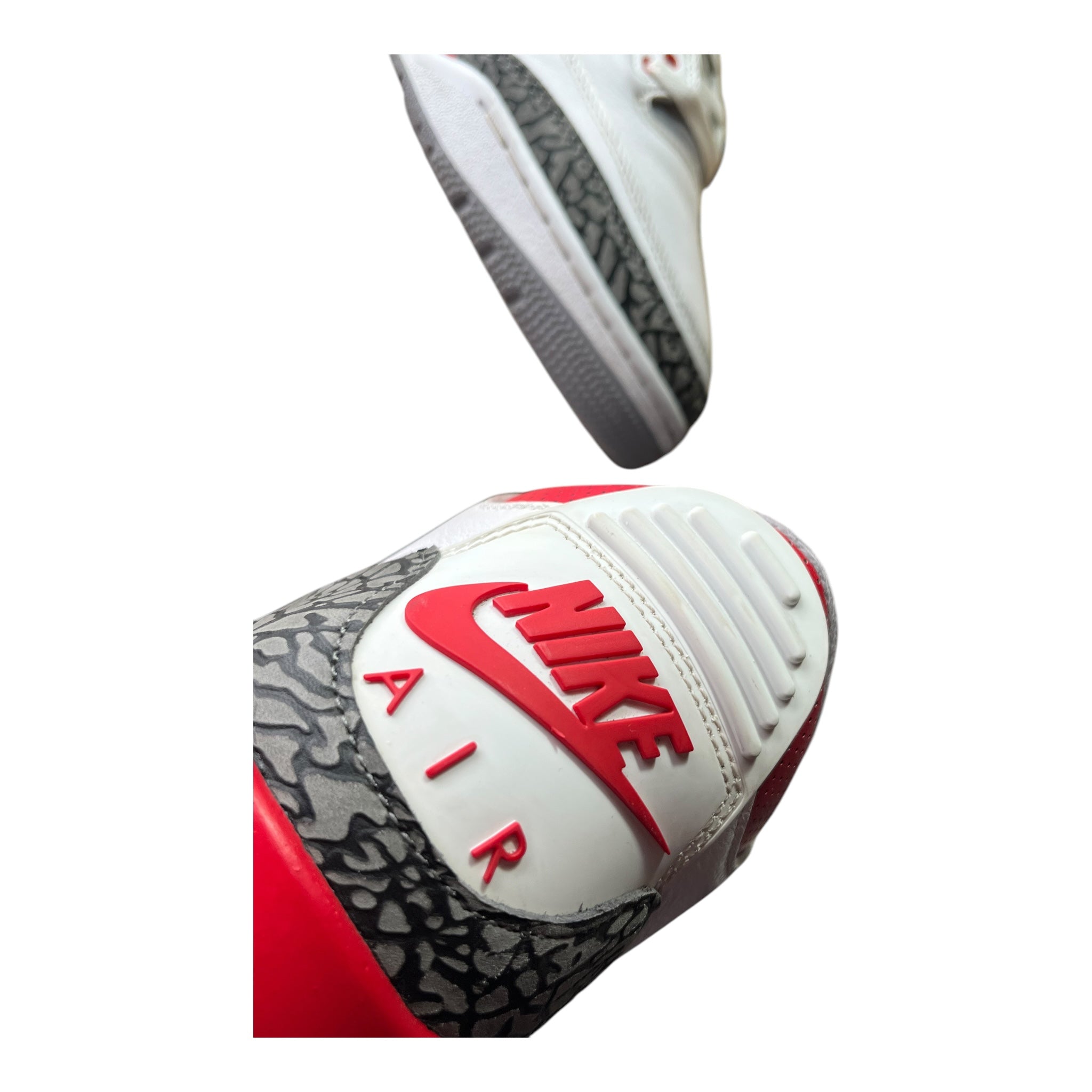 Jordan 3 Retro Fire Red (45.5EU)