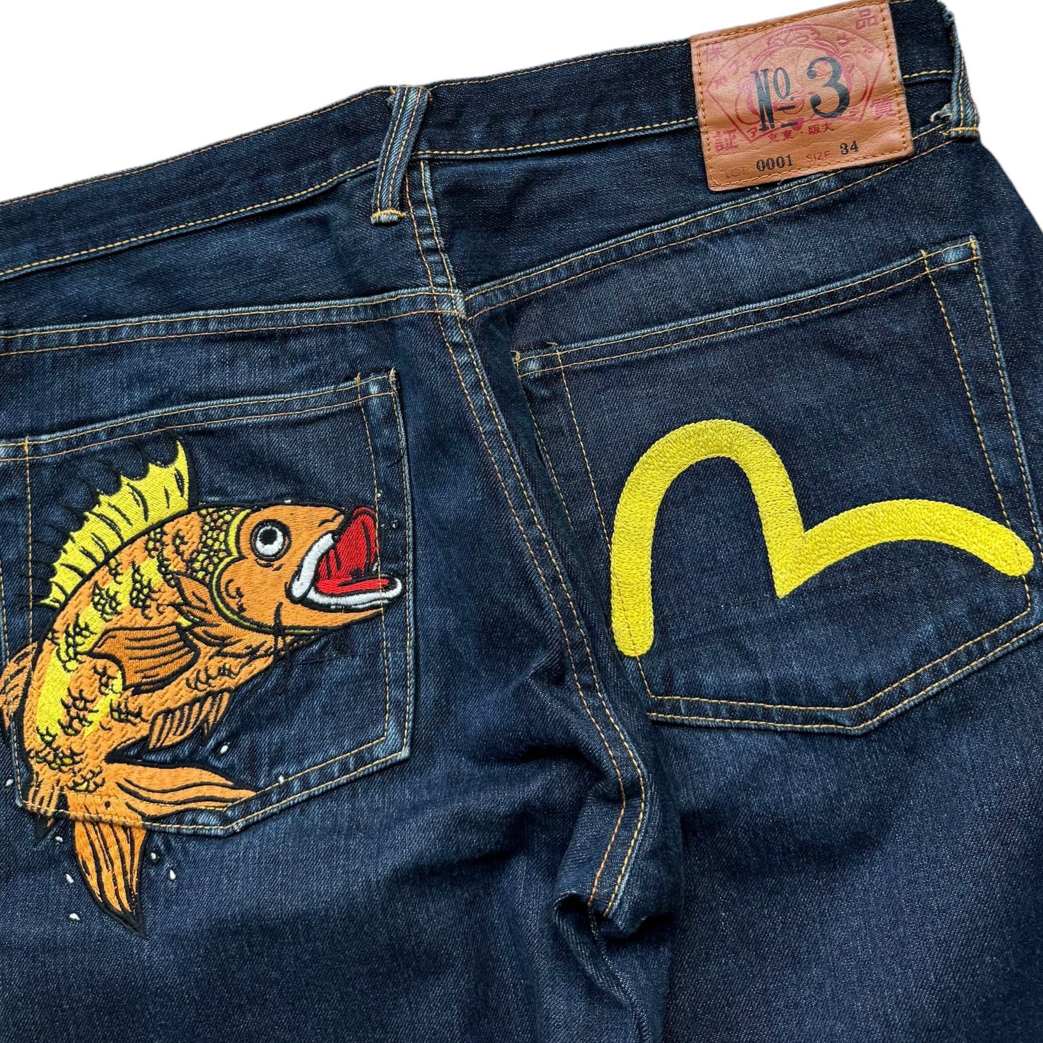 Jean baggy Evisu Seagull (L)