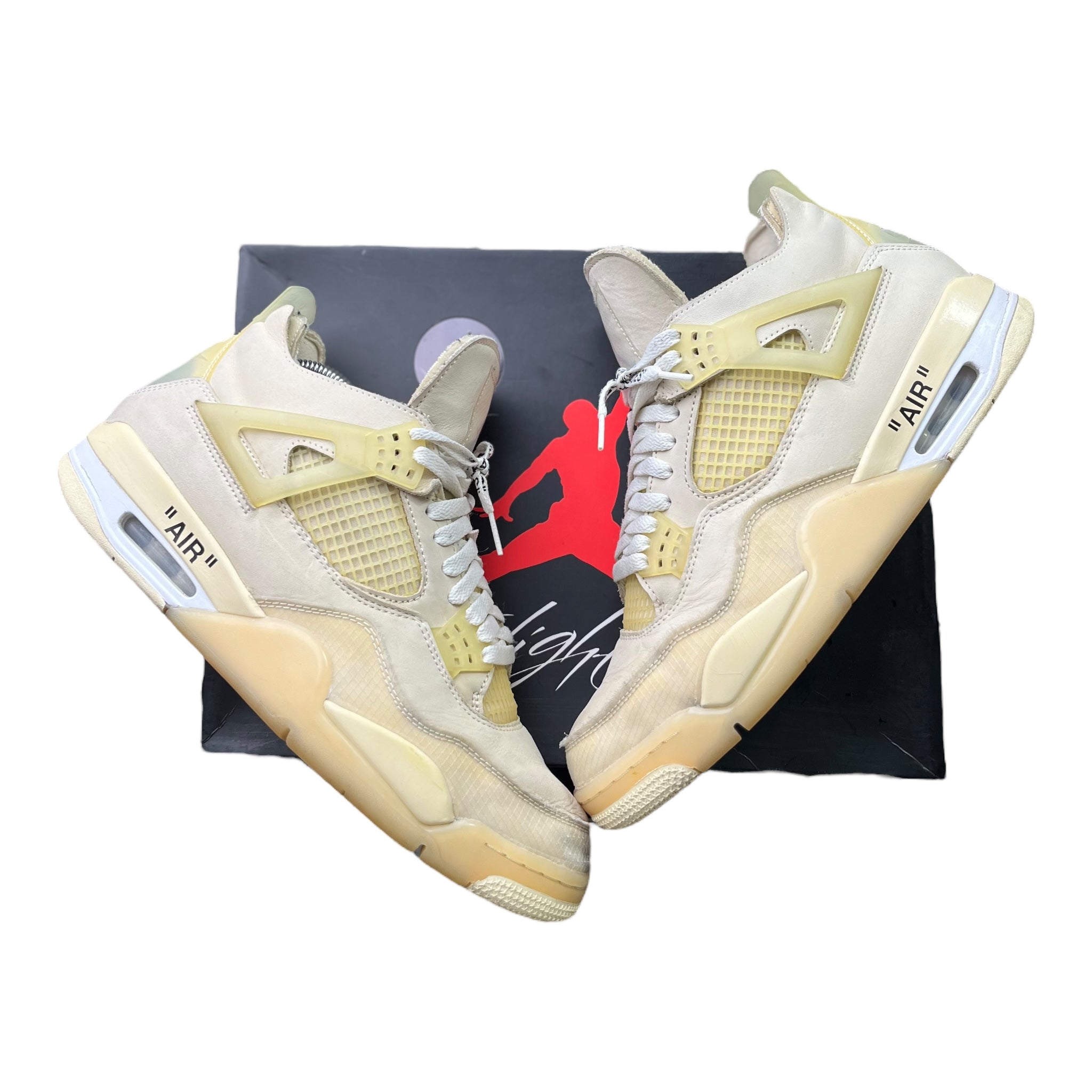 Jordan 4 Retro Off-White Sail (45EU)