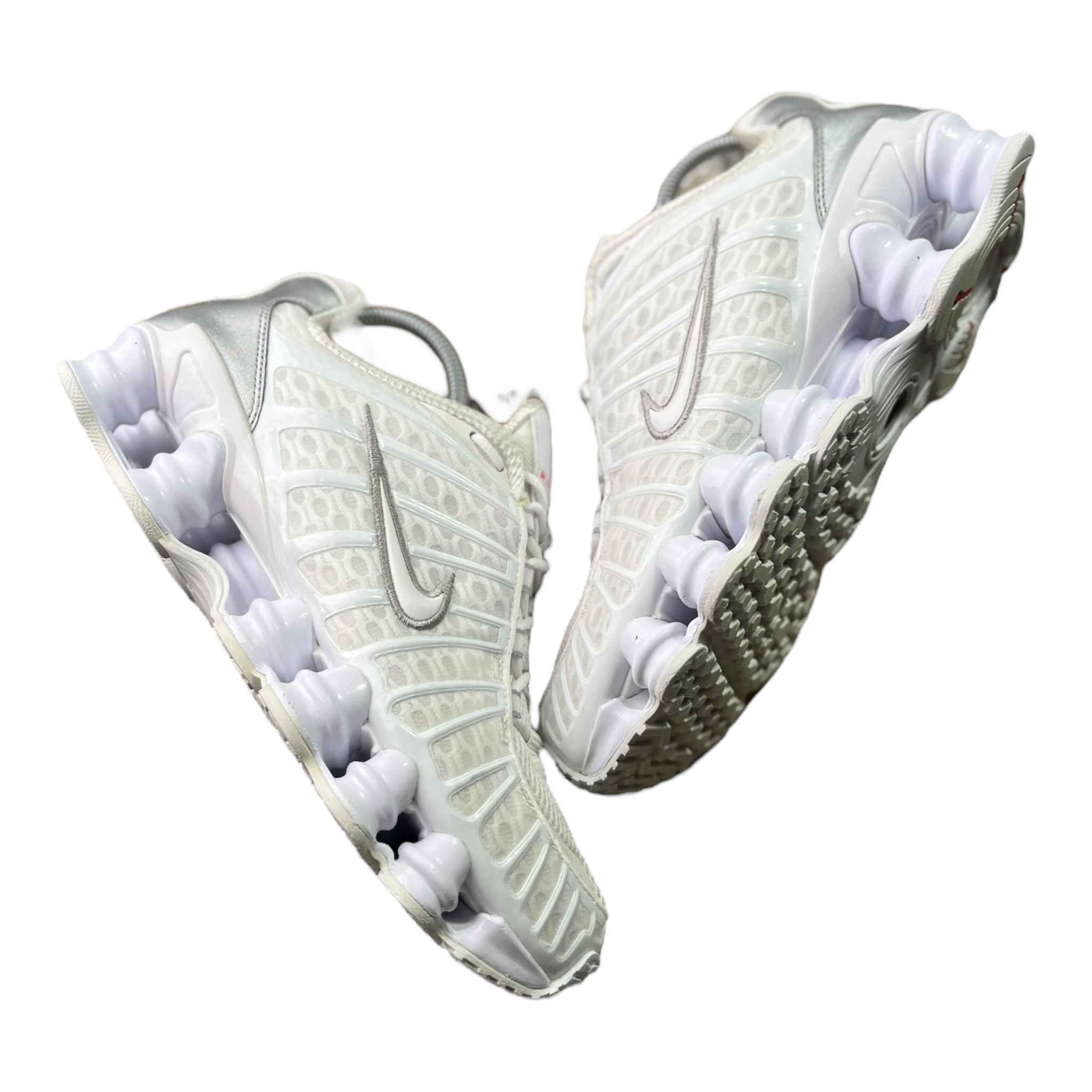 Nike Shox TL Weiß Metallic Silber (41EU)