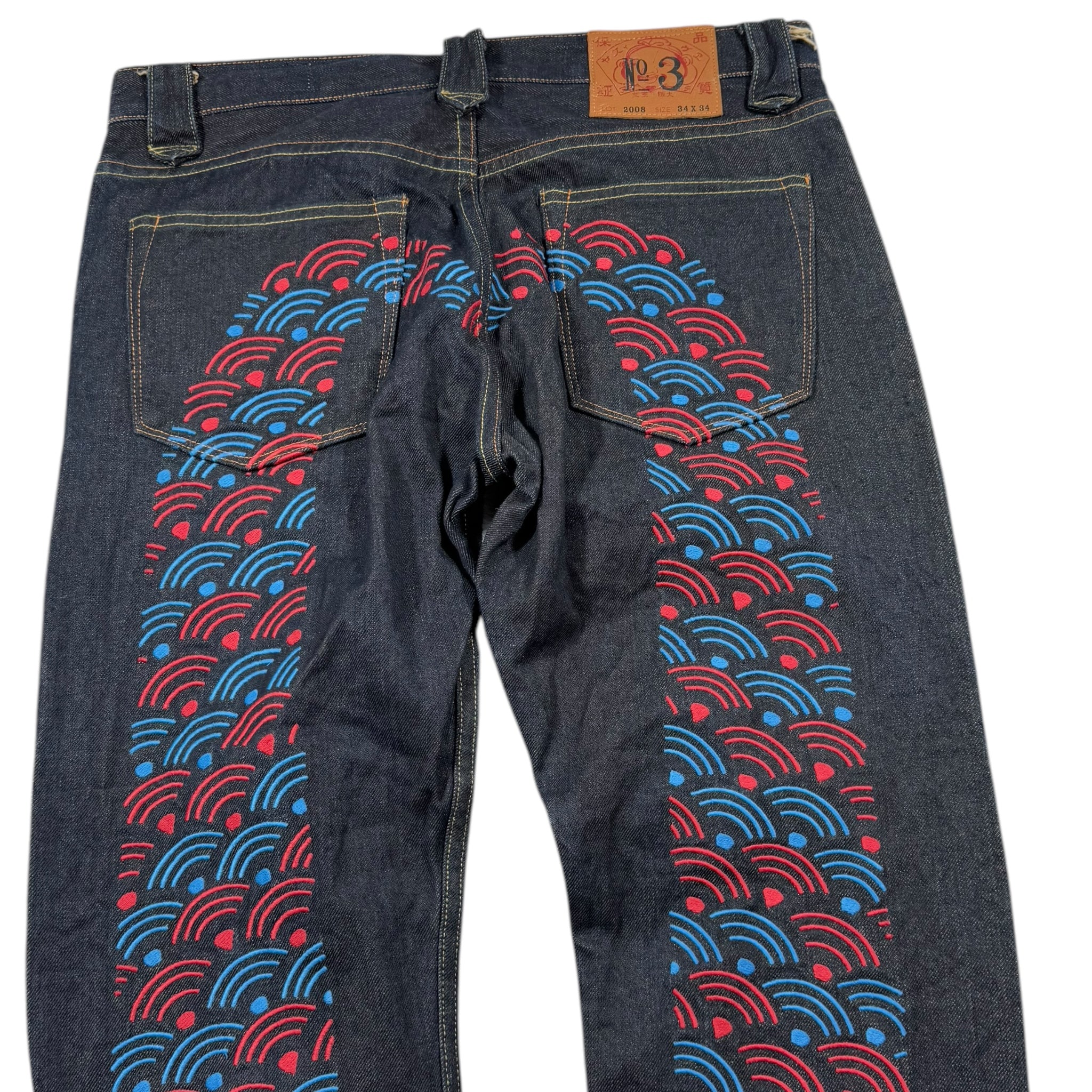 Evisu Daicock baggy jeans (L)