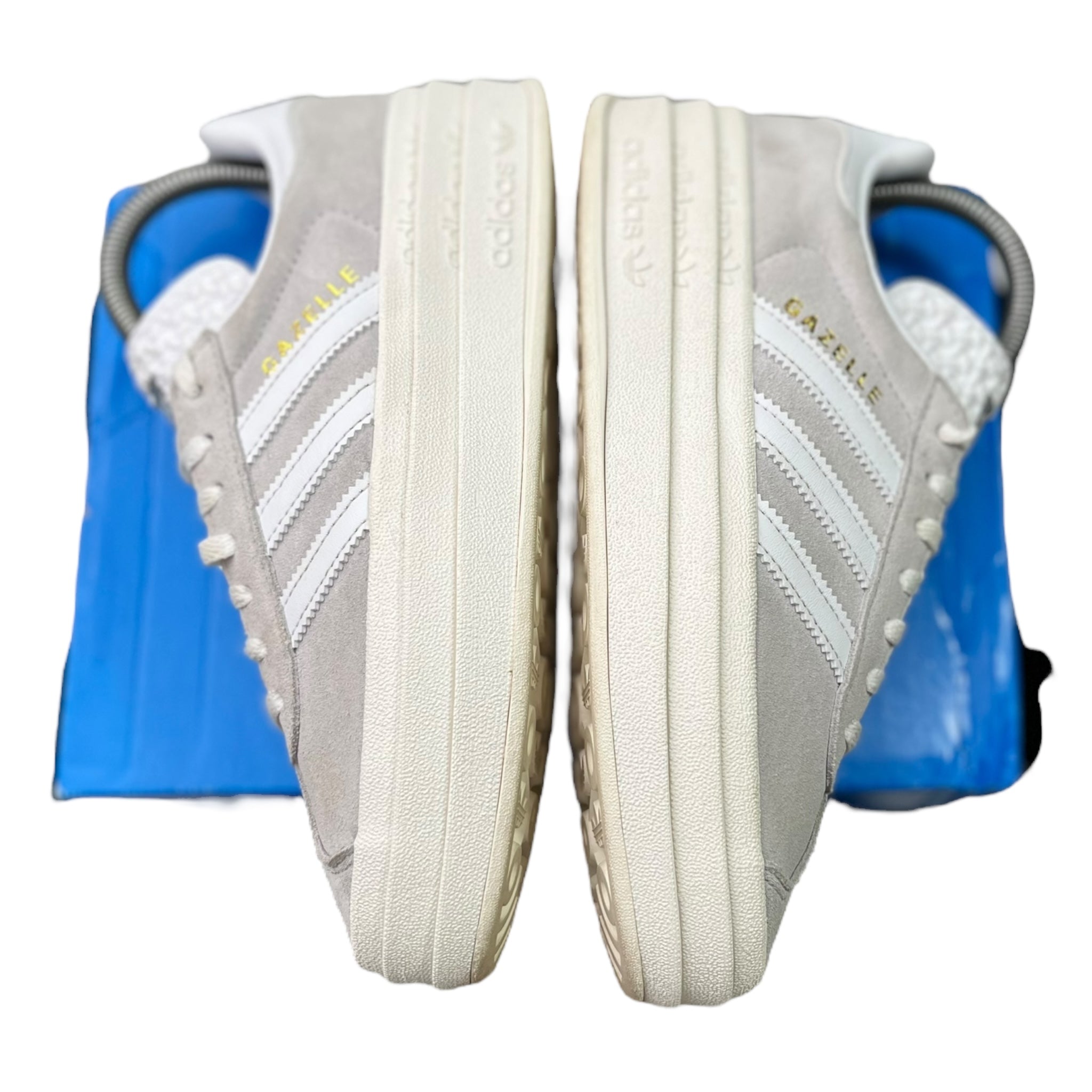 Adidas Gazelle Bold Grau Weiß (36 2/3EU)