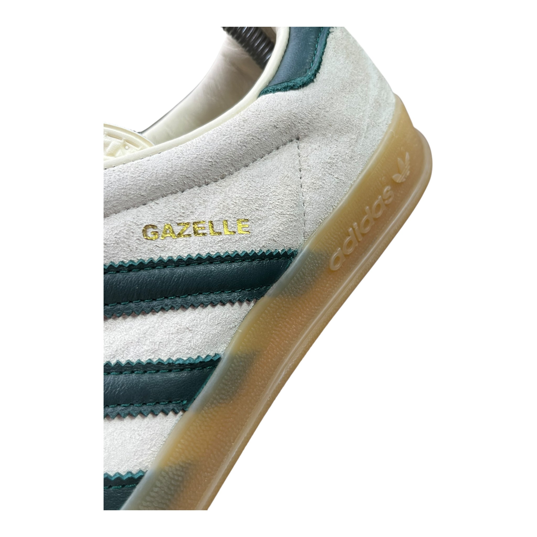 Adidas Gazelle Indoor Creme Collegiate Grün (40EU)