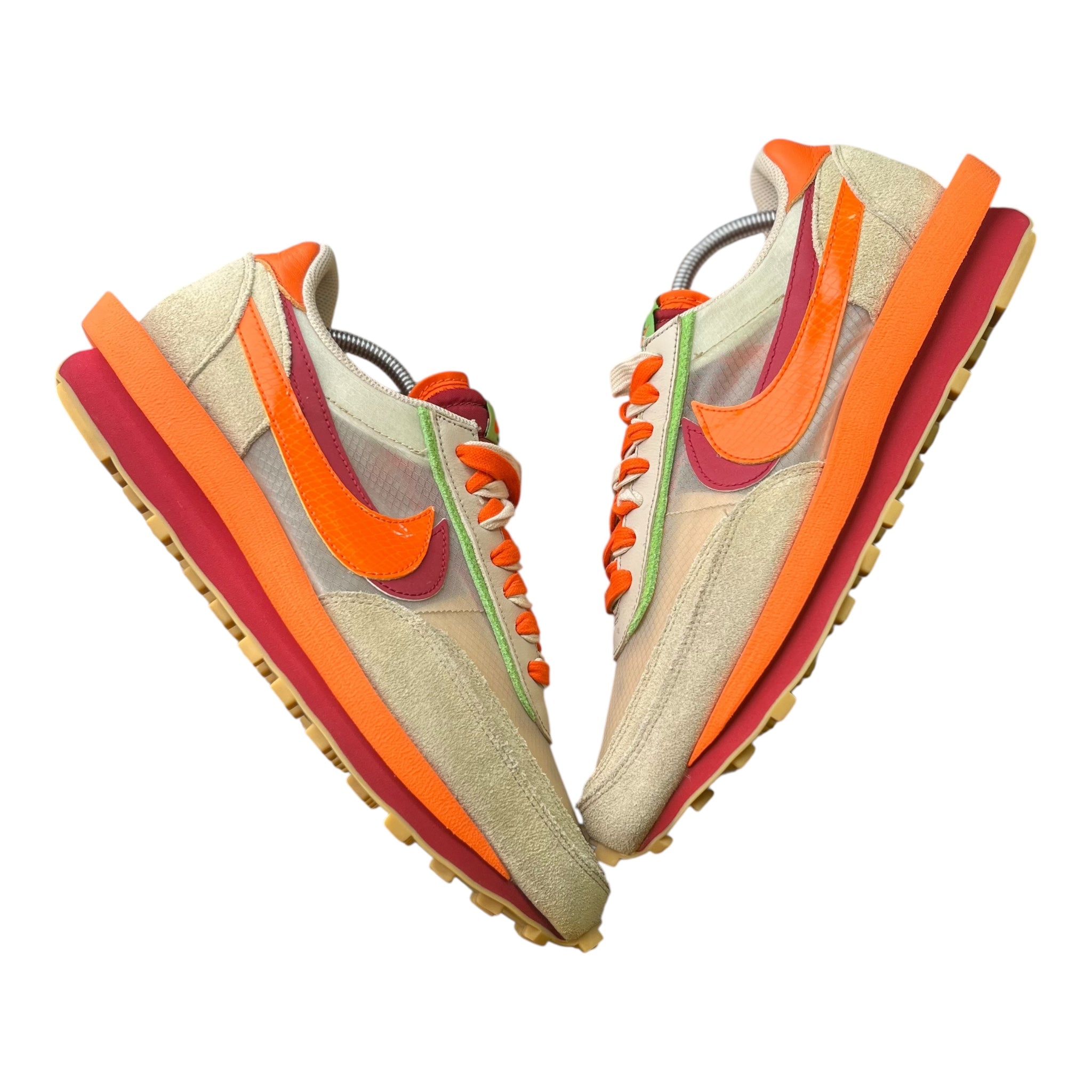 Nike LD Waffle Sacai Clot Net Orange Blaze (42.5EU)