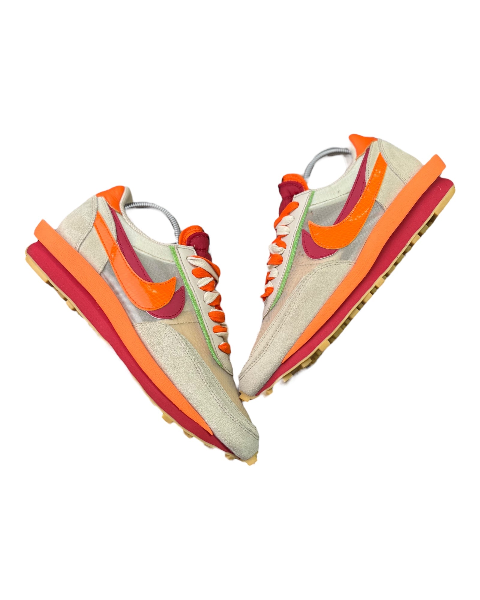 Nike LD Waffle Sacai Clot Net Orange Blaze (42.5EU)