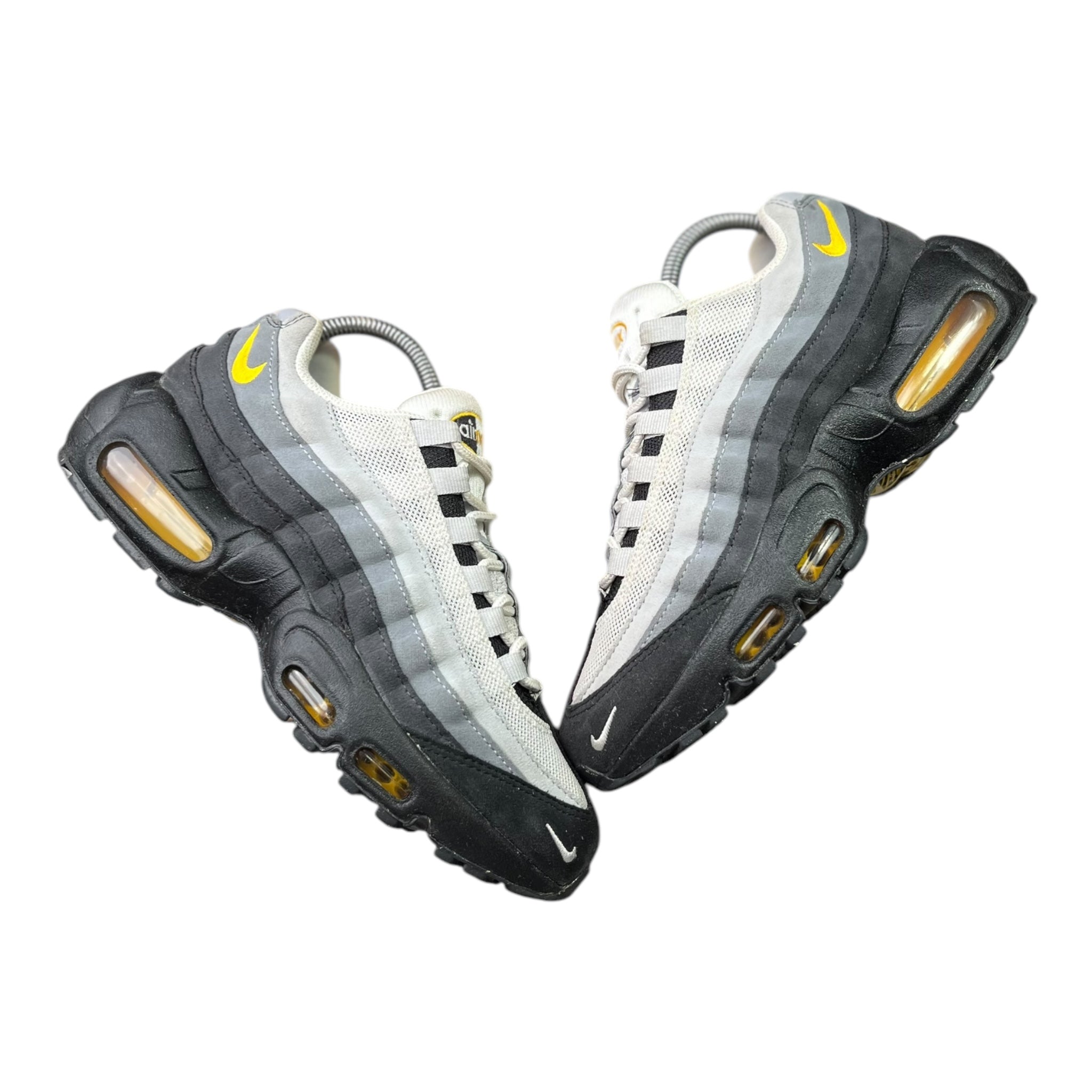 Nike Air Max 95 Schwarz Grau Gelb (38EU)