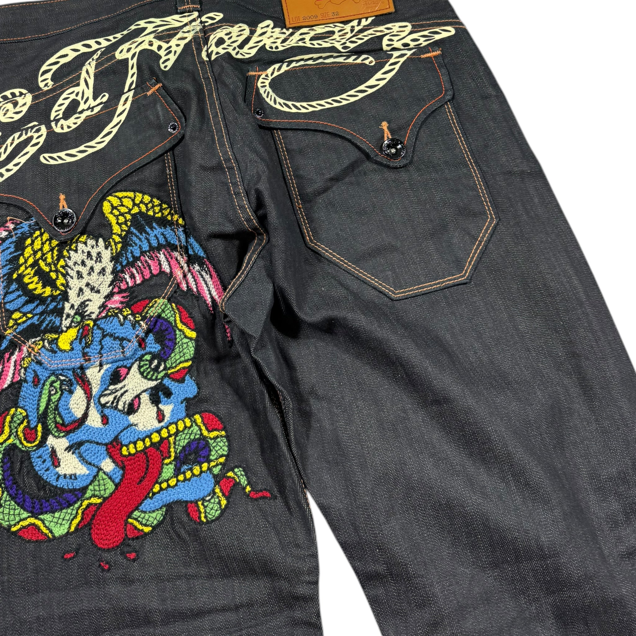 Jean baggy Ed Hardy (S)