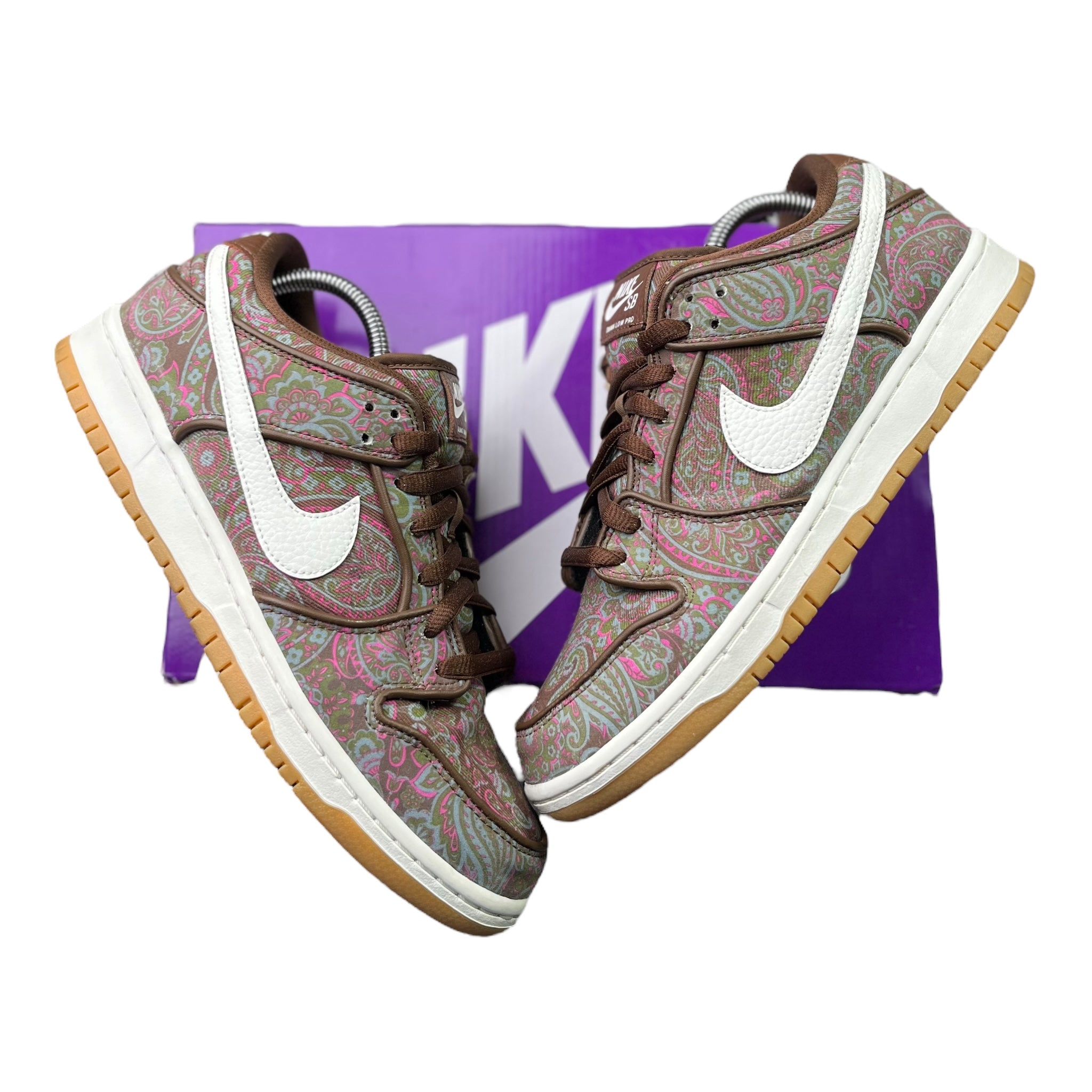 Nike SB Dunk Low Paisley Brown (42,5 EU)