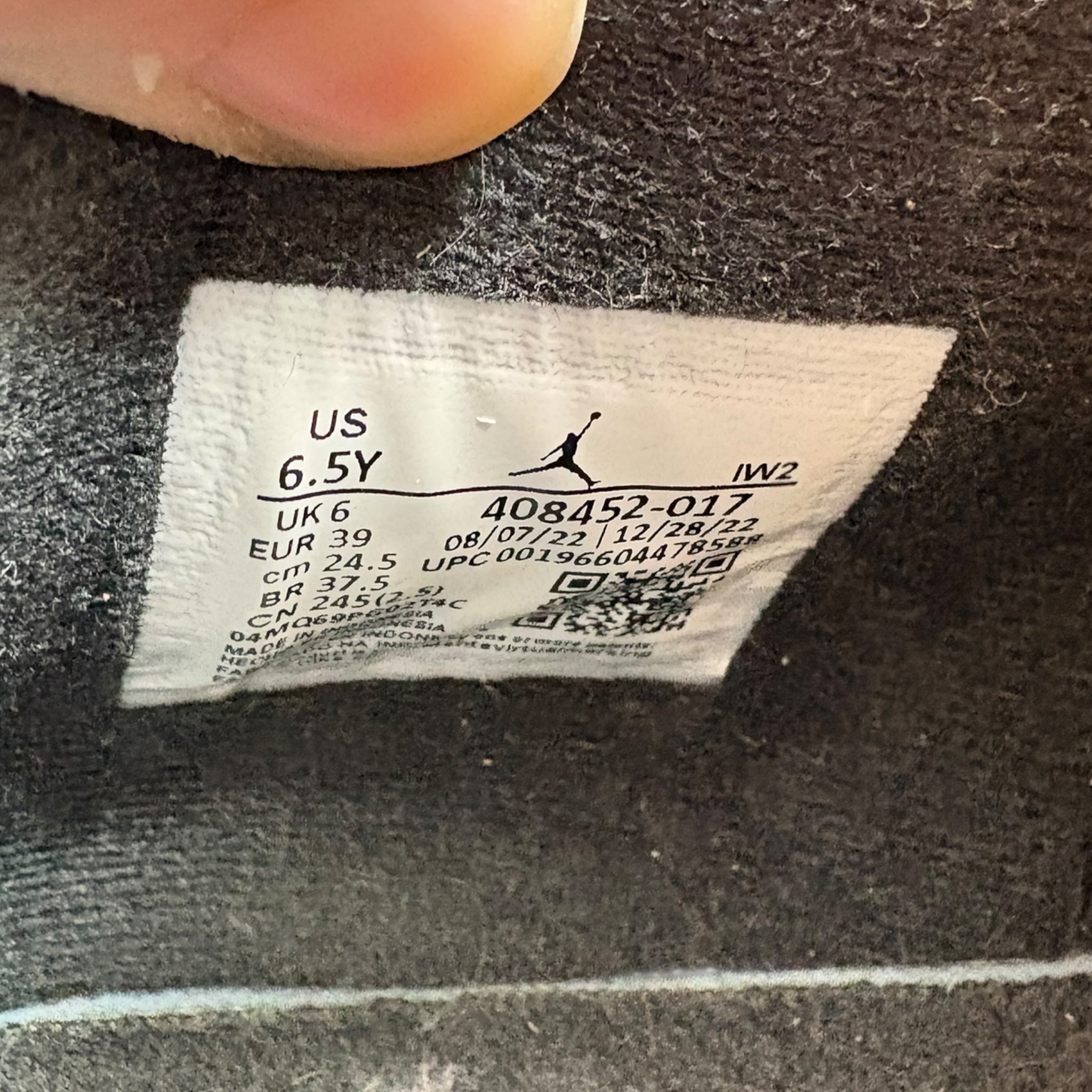 Jordan 4 Yellow Thunder (39EU)