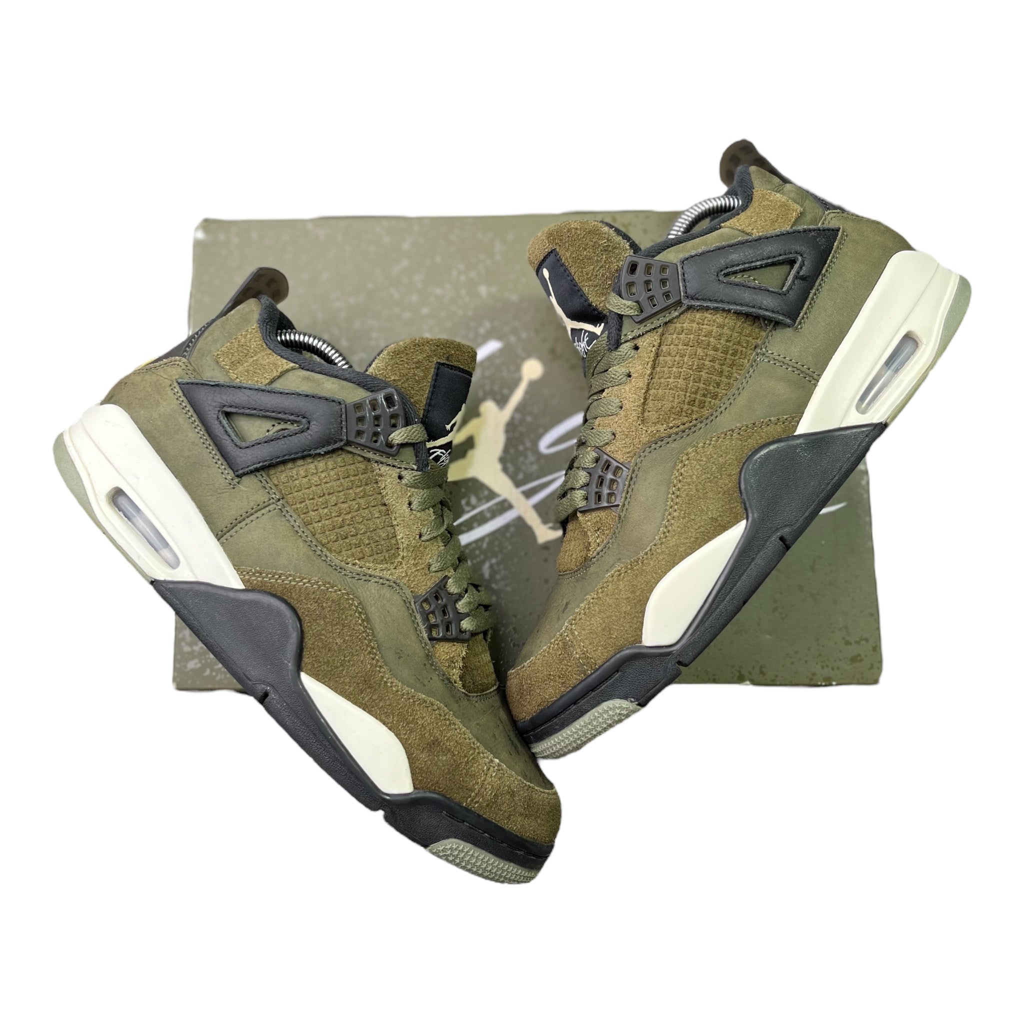 Jordan 4 Retro Craft Medium Olive (42EU)