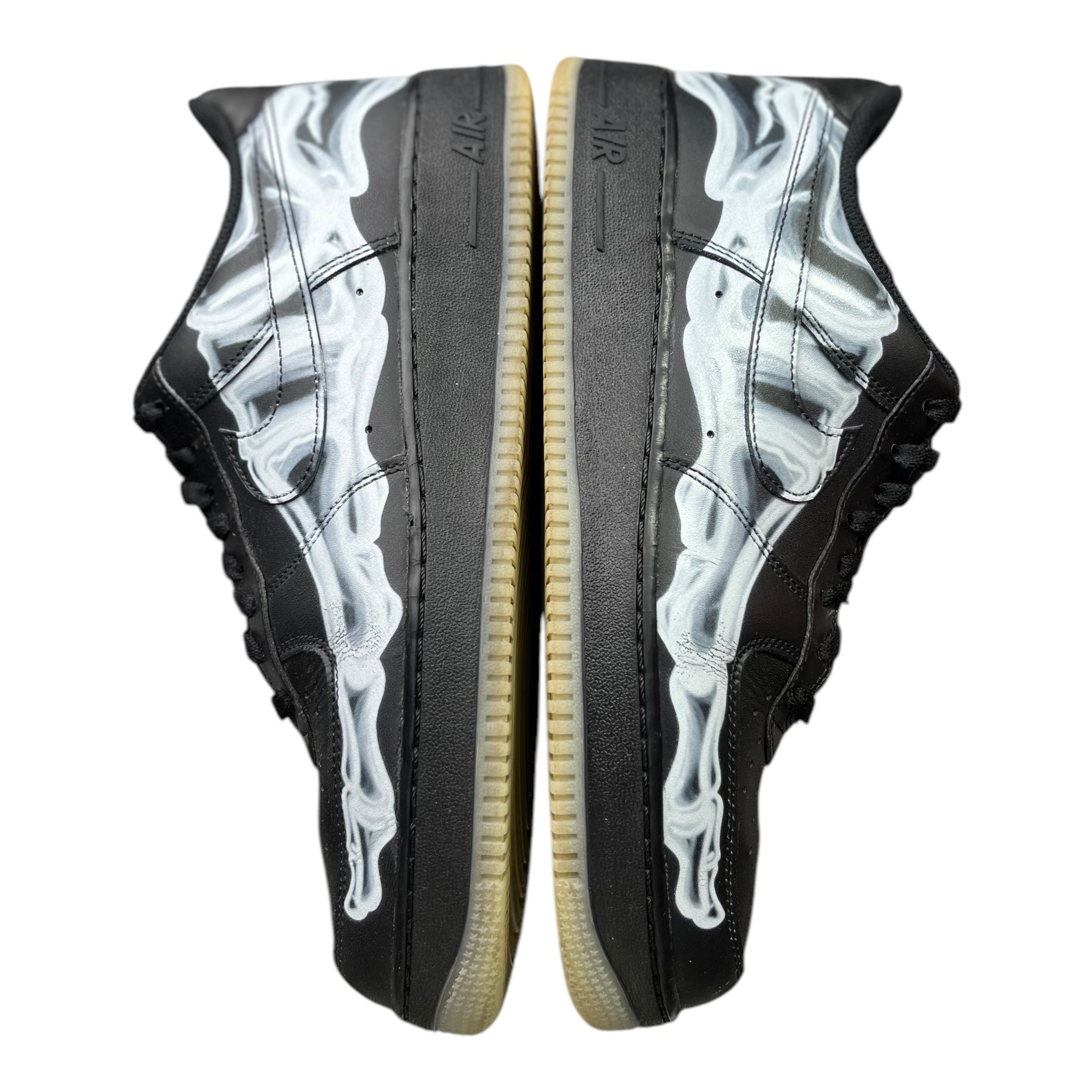 Nike Air Force 1 Low Skeleton Black (44.5EU)