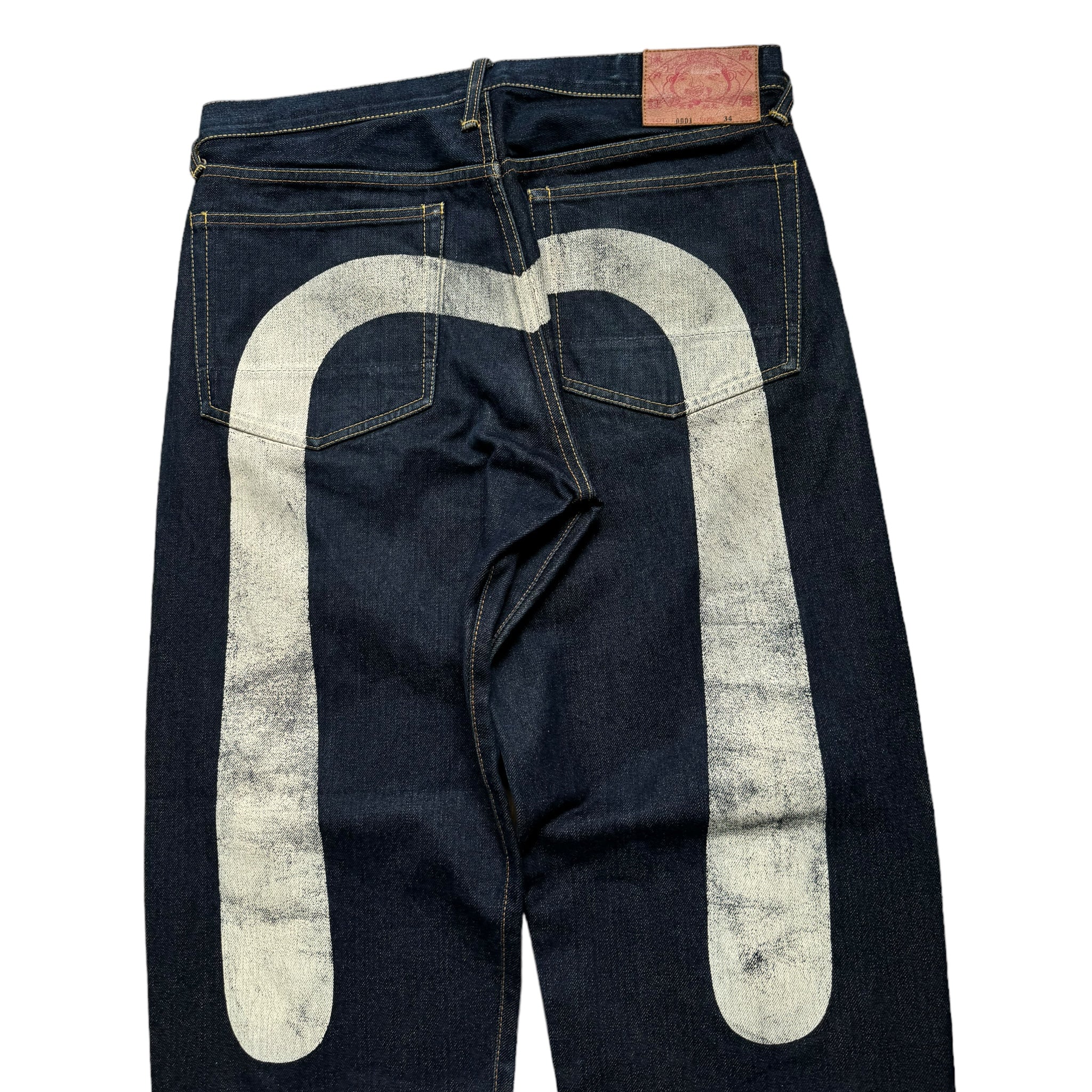 Jean Baggy Evisu Daicock (L)