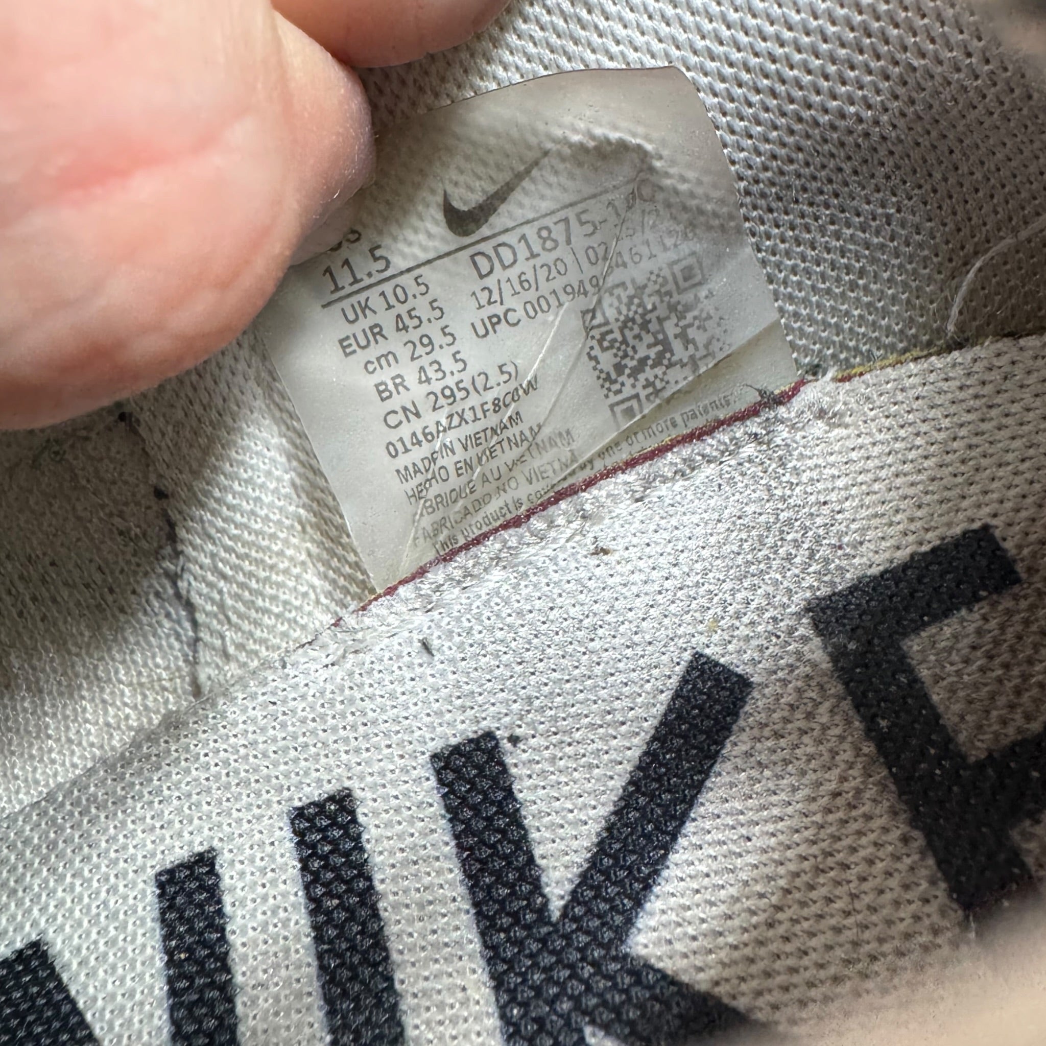 Sacai Vapor Waffle (45.5EU)