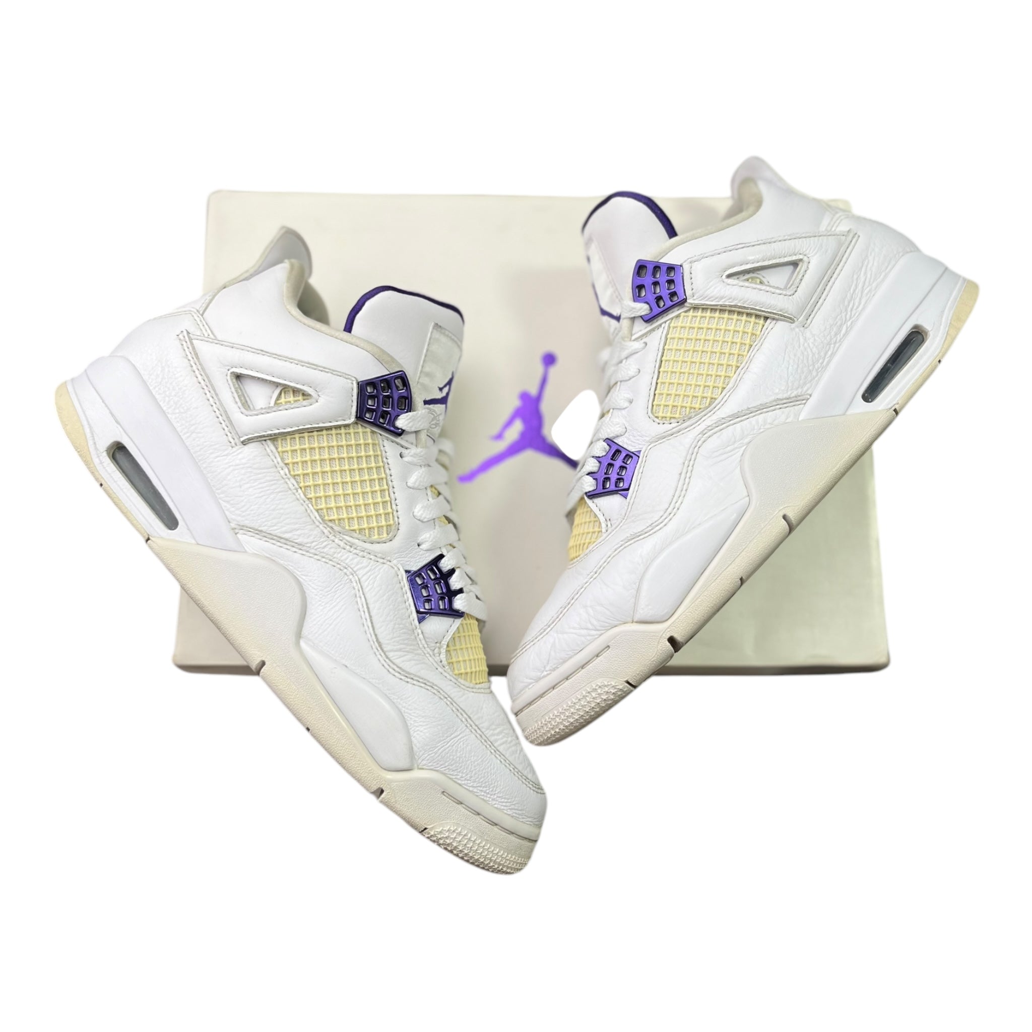 Jordan 4 Retro Metallic Lila (44.5EU)