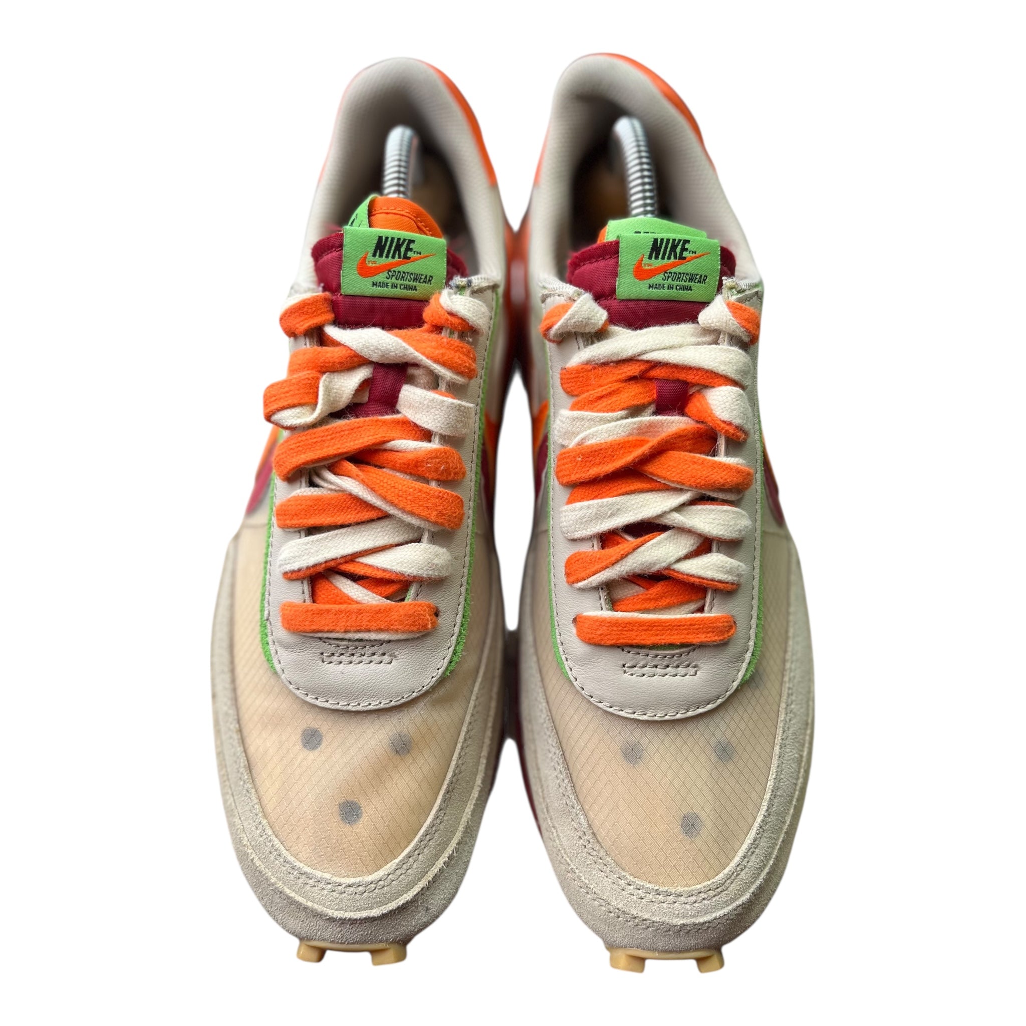 Nike LD Waffle Sacai Clot Net Orange Blaze (45EU)