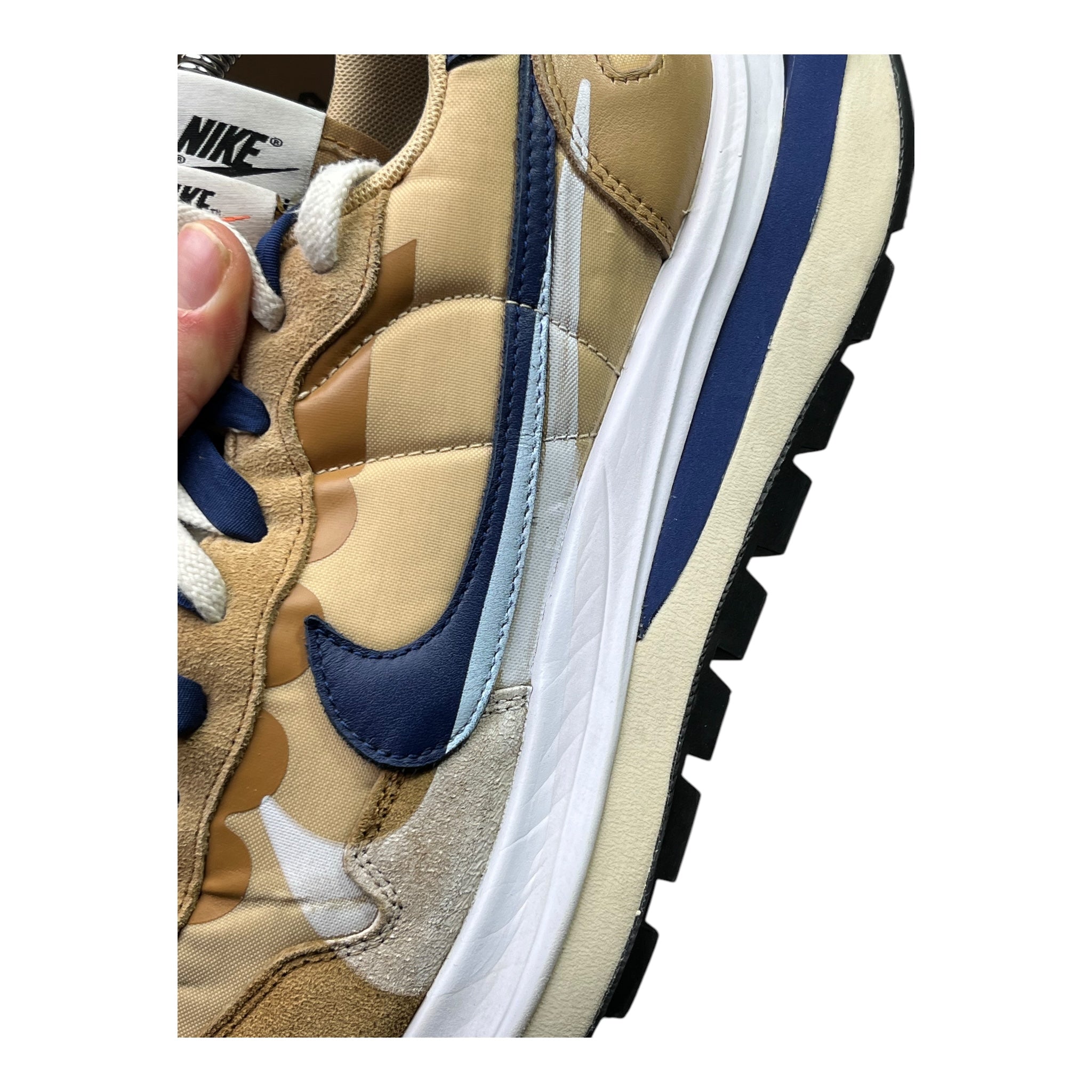 Nike Vaporwaffle Sacai Tan Navy (45EU)