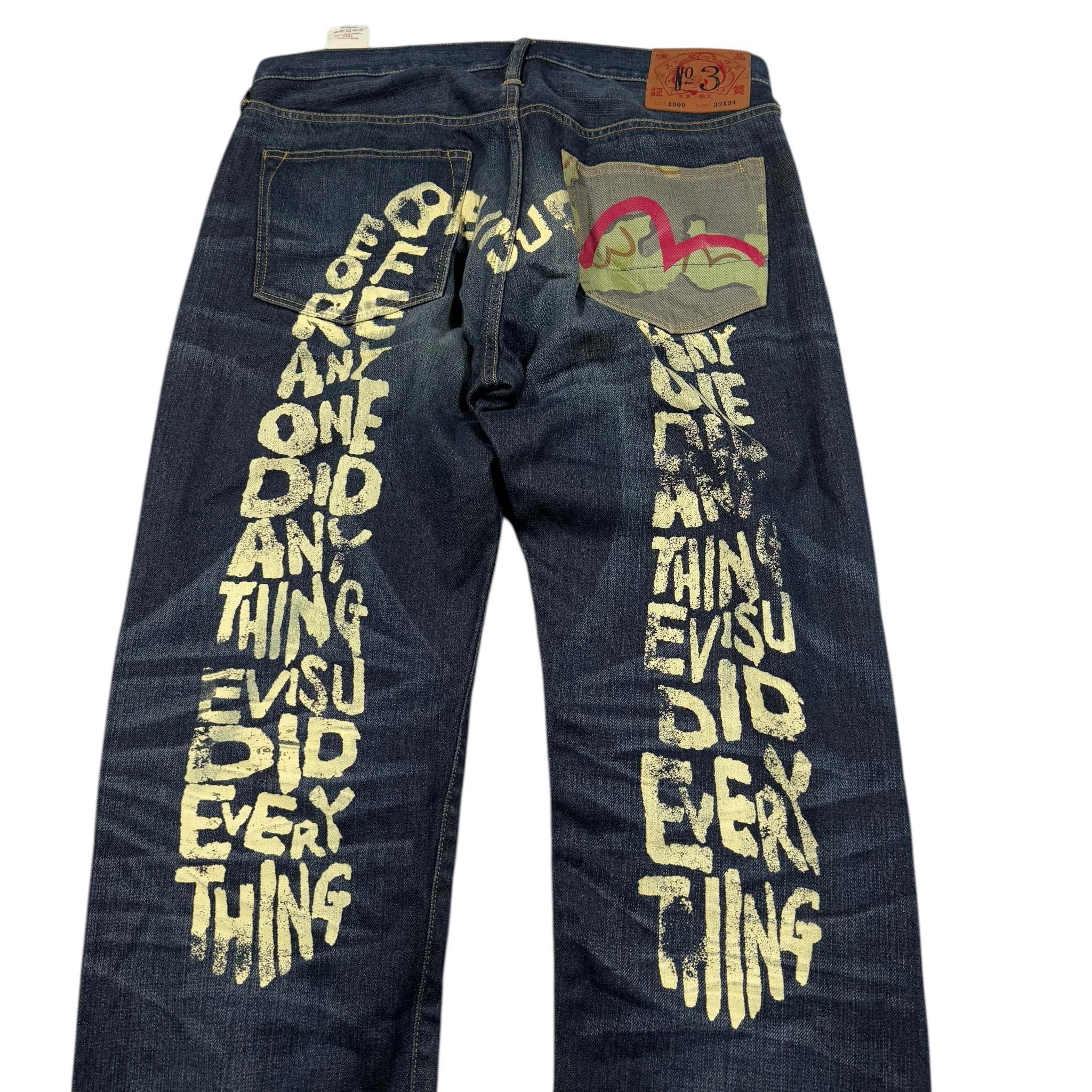 Evisu daicock baggy jeans (M)