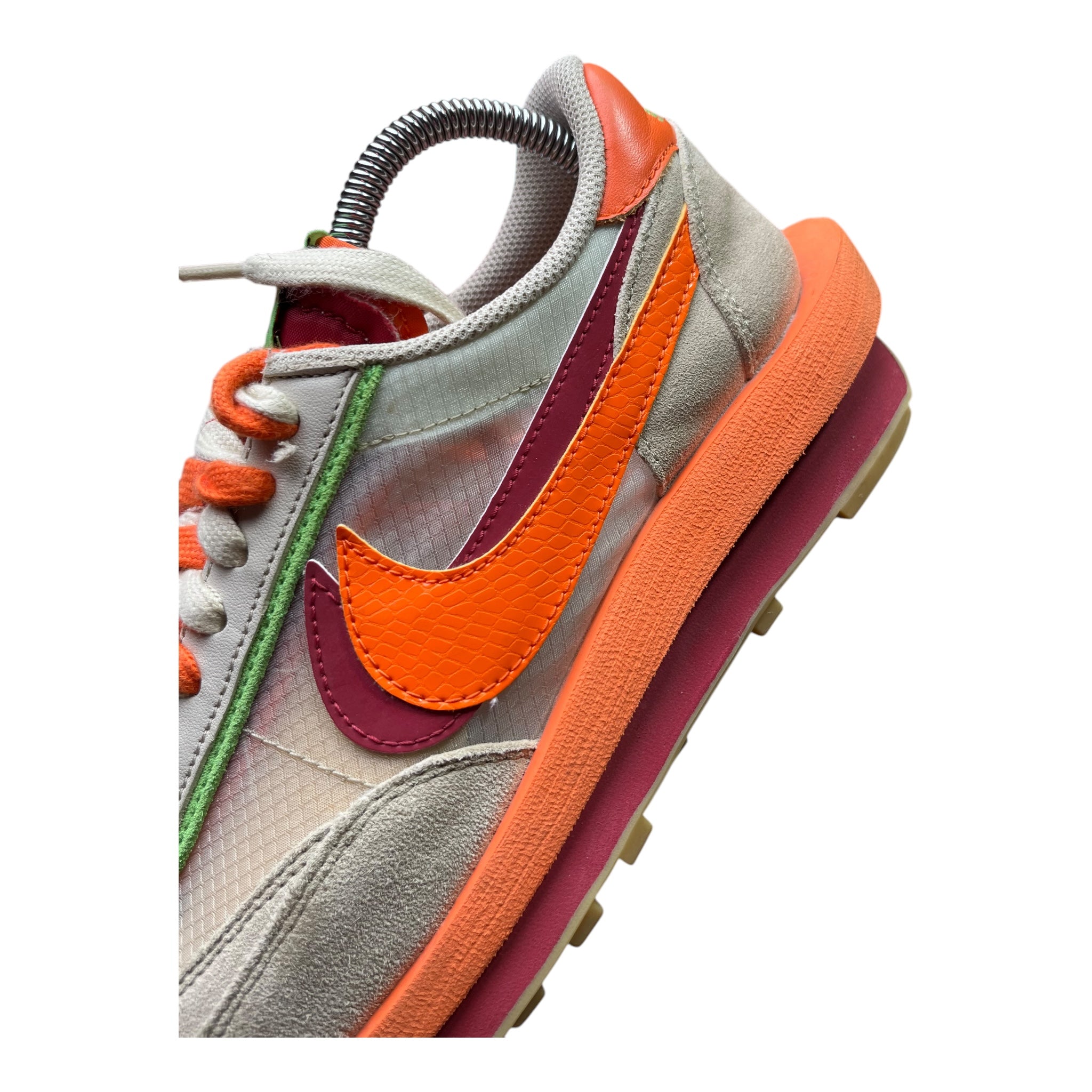 Nike LD Waffle Sacai Clot Net Orange Blaze (42EU)