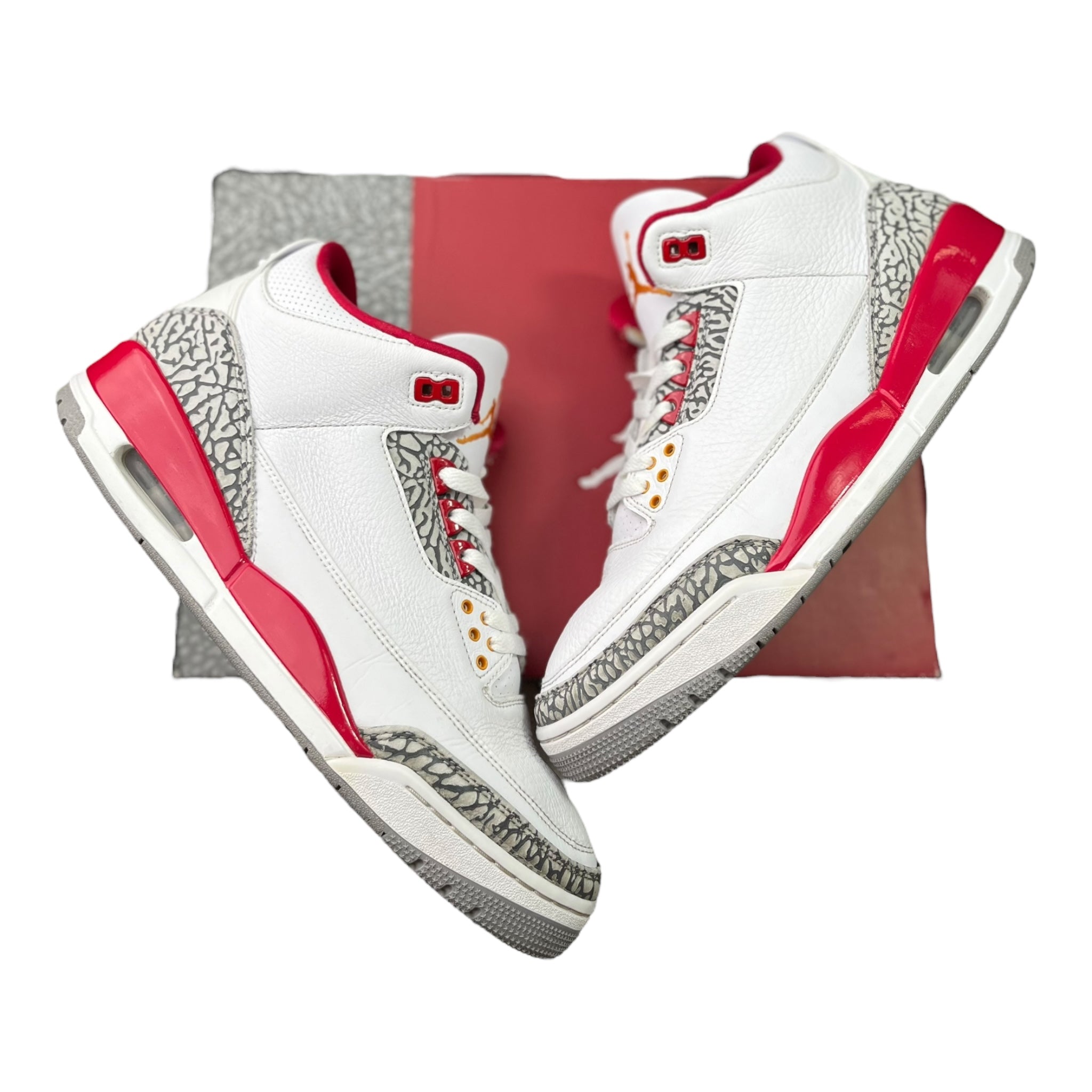 Jordan 3 Retro Kardinalrot (46EU)