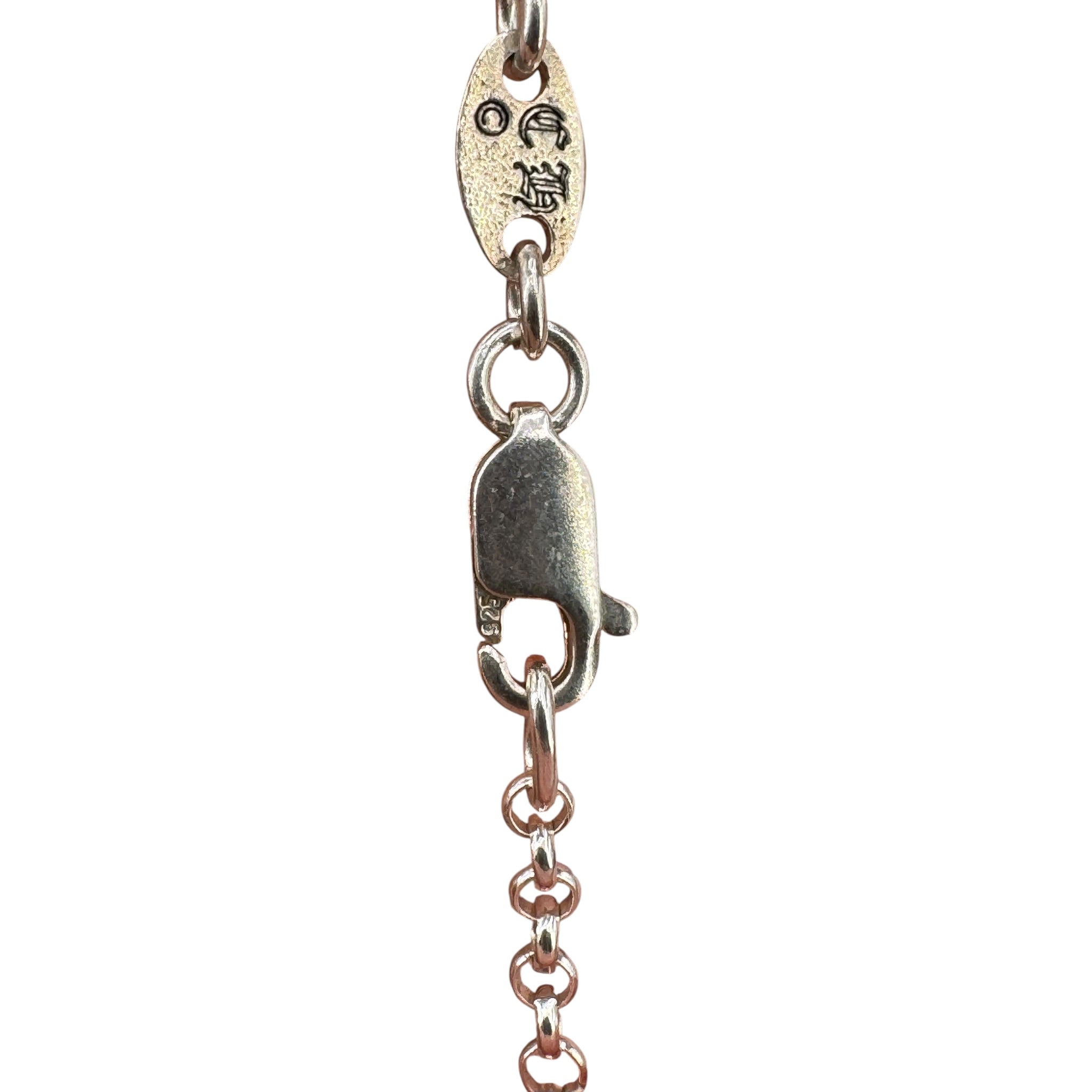Chaîne et Pendentif Baby Fat Chrome Hearts Argent 925