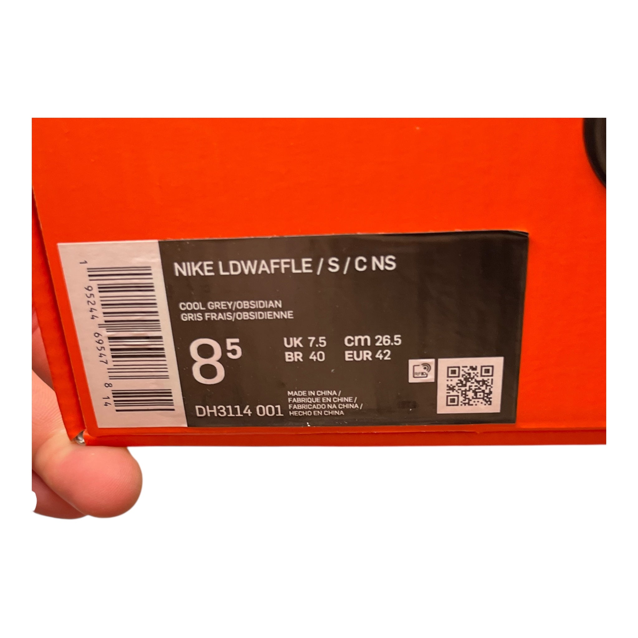 Nike LD Waffle Sacai Clot Kith Of The Death Grey (42EU)