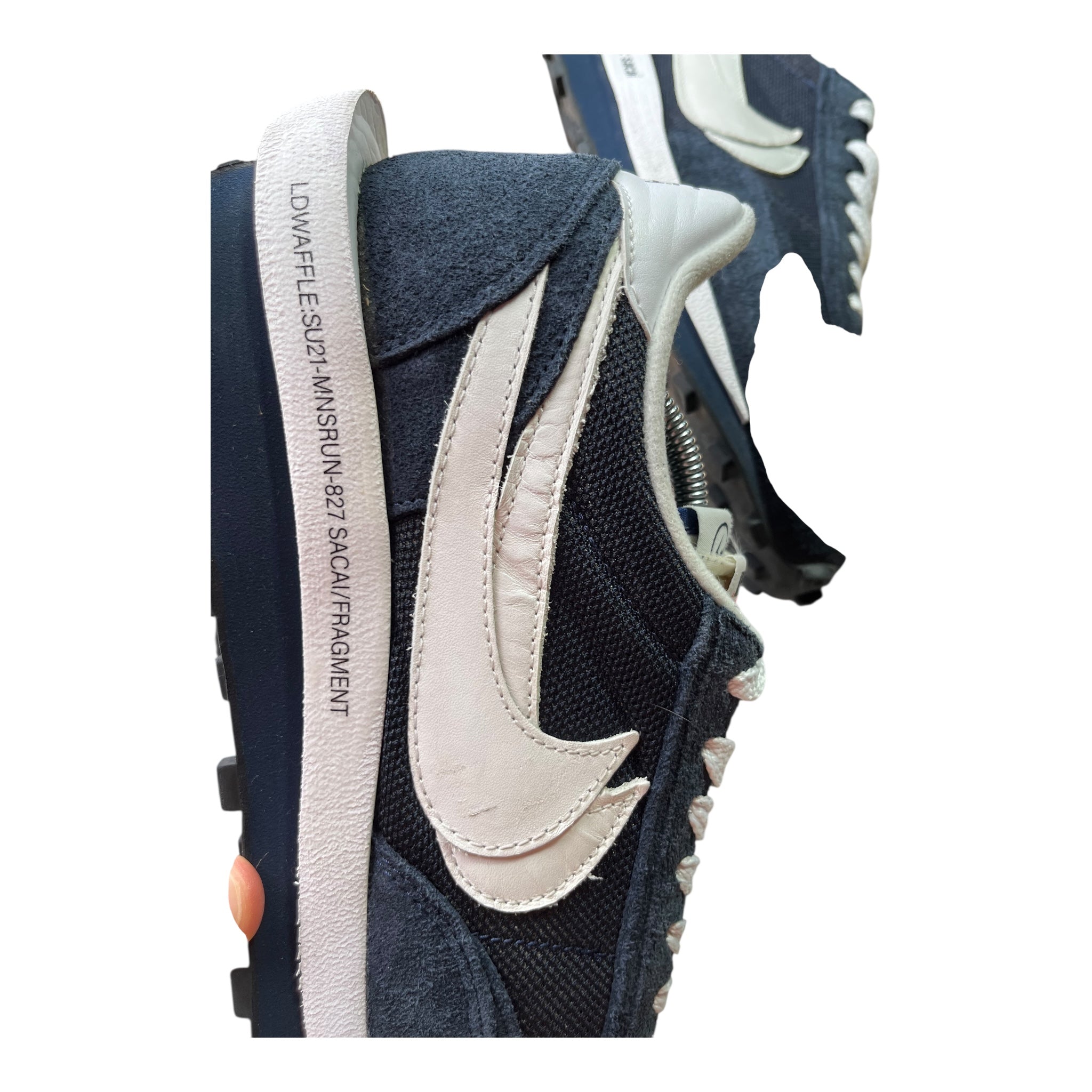 Nike LD Waffle Sacai Fragment Blau (47,5EU)