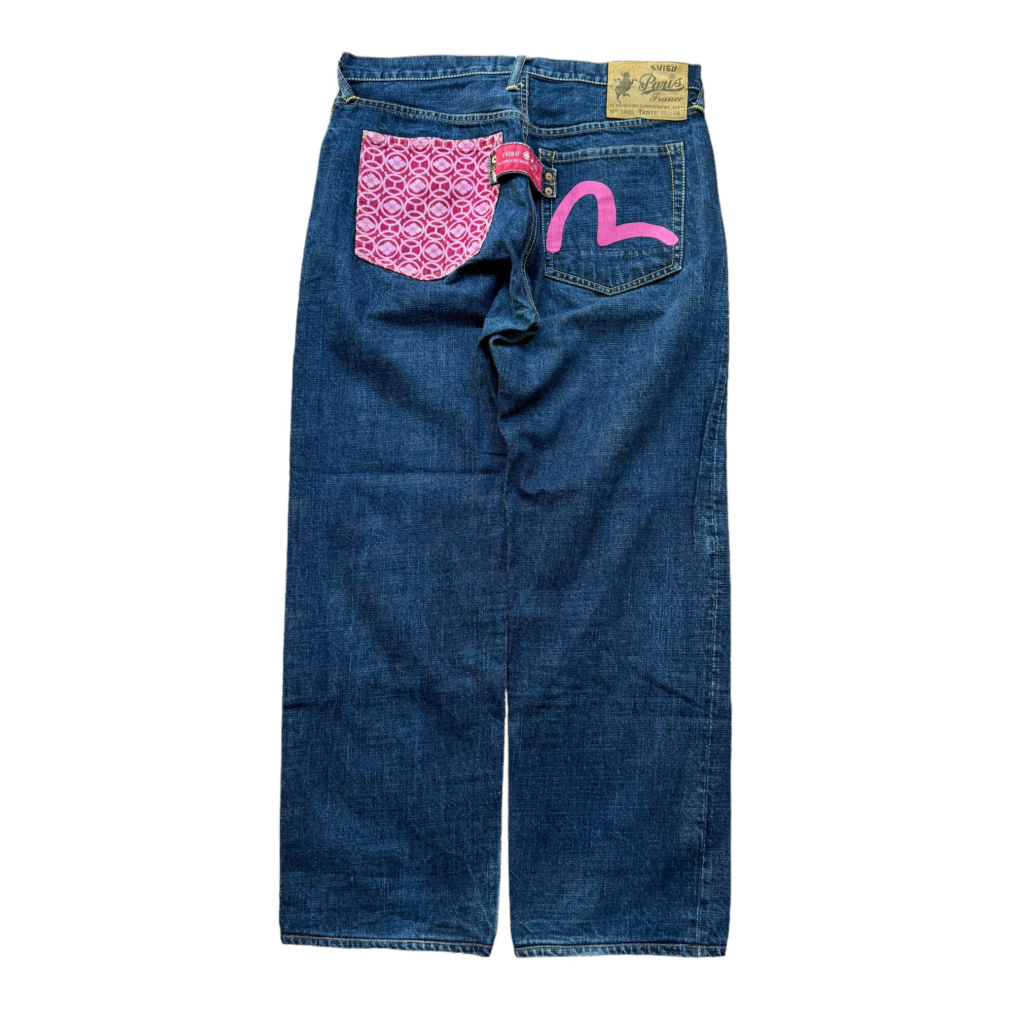 Jean Baggy Evisu Seagull (XL)