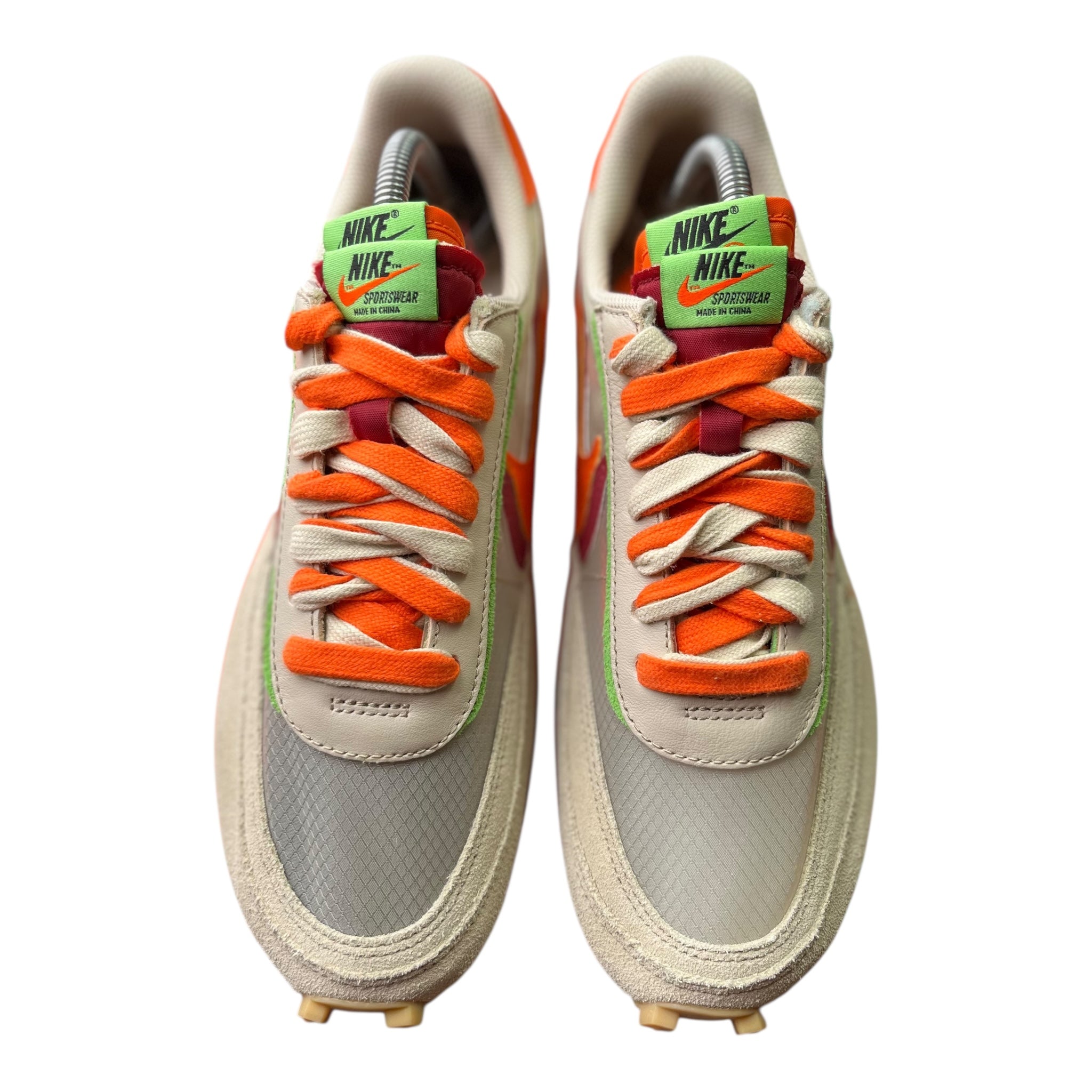 Nike LD Waffle Sacai Clot Net Orange Blaze (42EU)