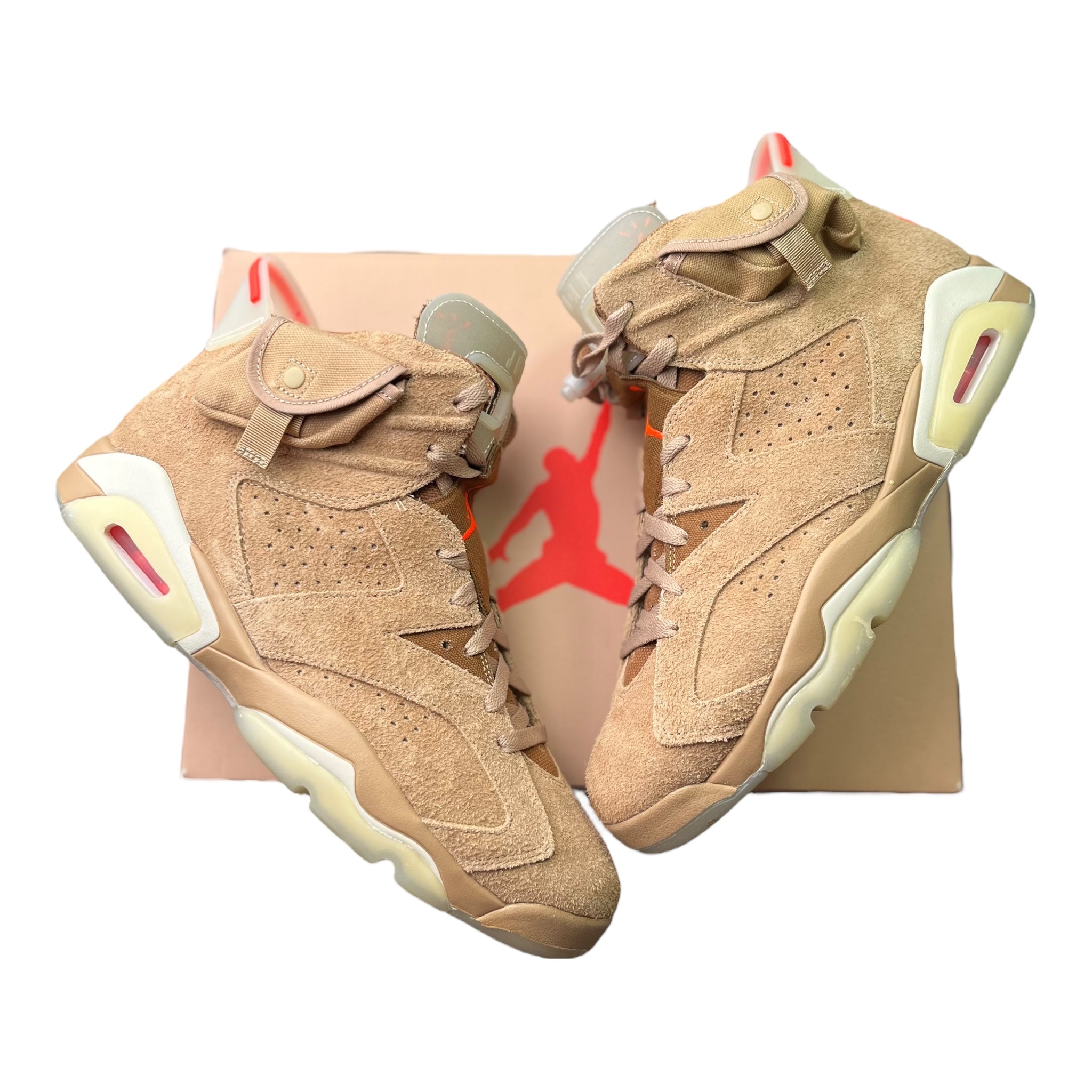 Jordan 6 Retro Travis Scott British Khaki (45EU)