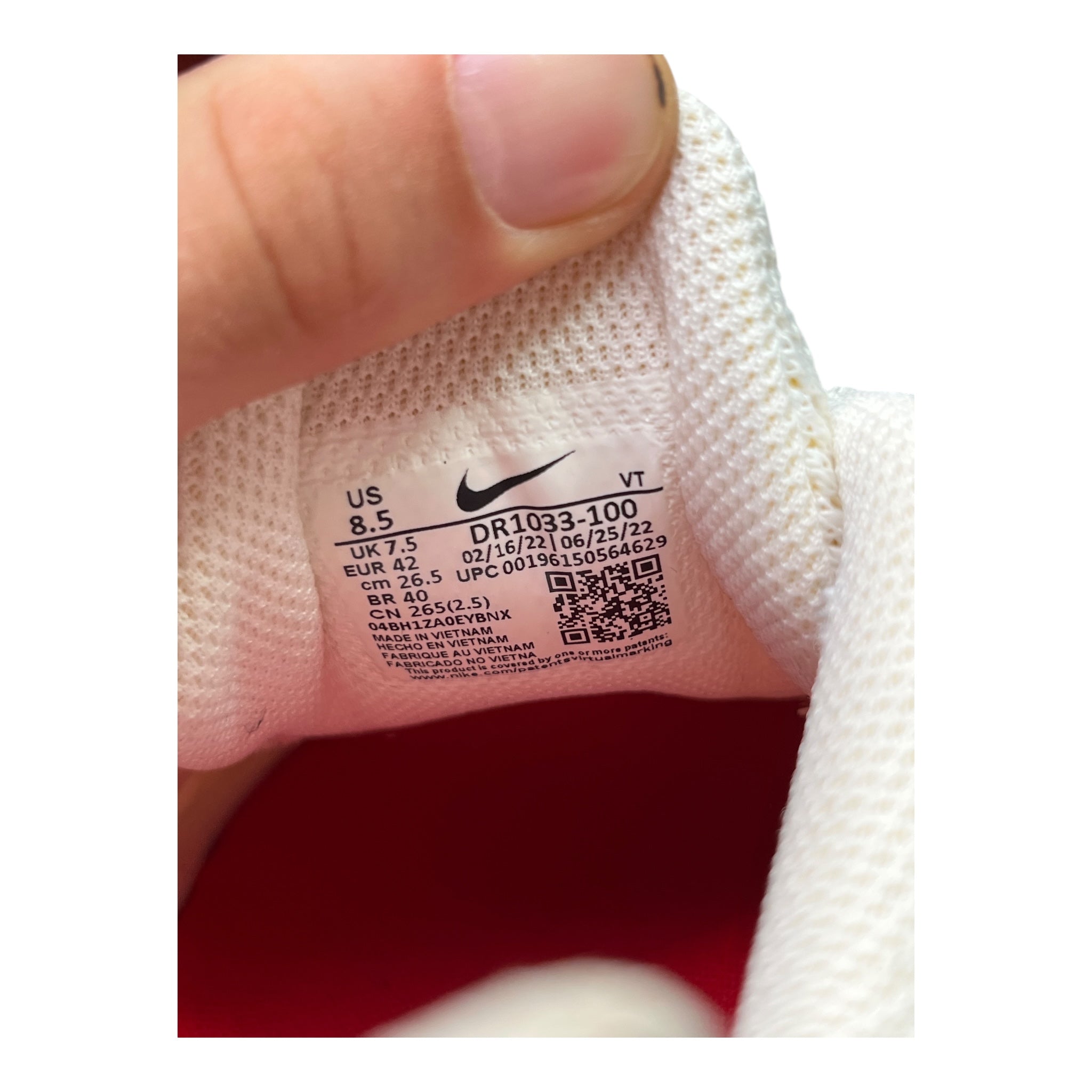 Nike Air Max 98 Supreme TL White (42EU))