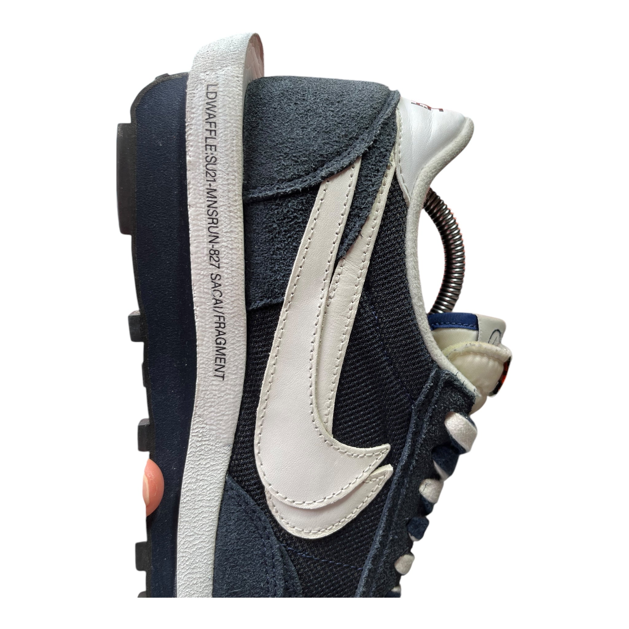 Nike Ld Waffle Sacai Fragment Blau (45EU)