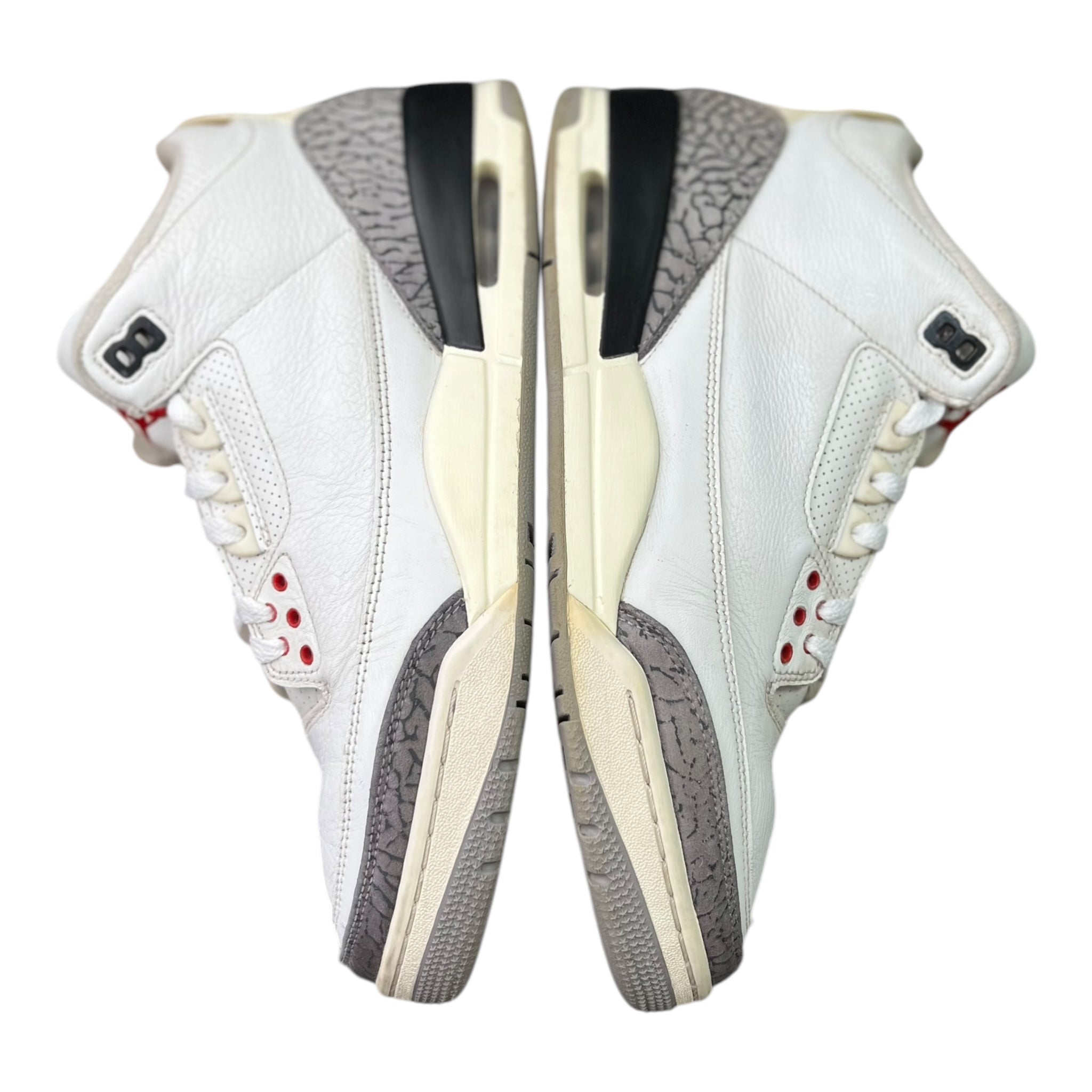 Jordan 3 Retro Weiß Zement Neuinterpretiert (44EU)