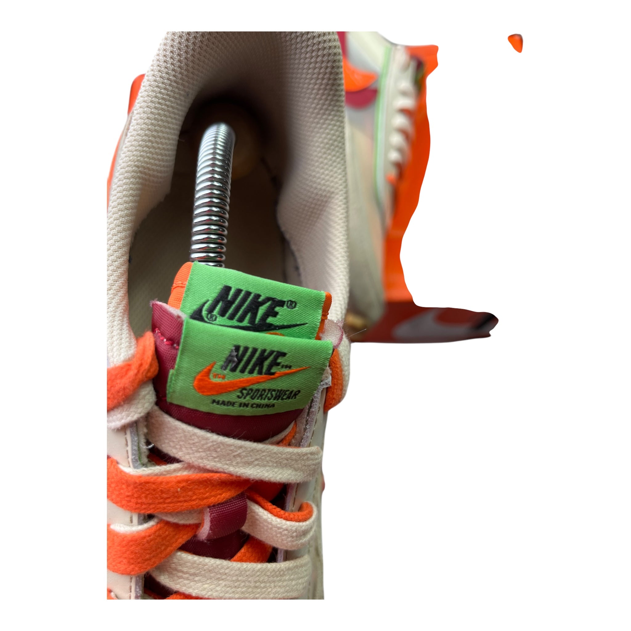 Nike LD Waffle Sacai Clot Net Orange Blaze (46EU)