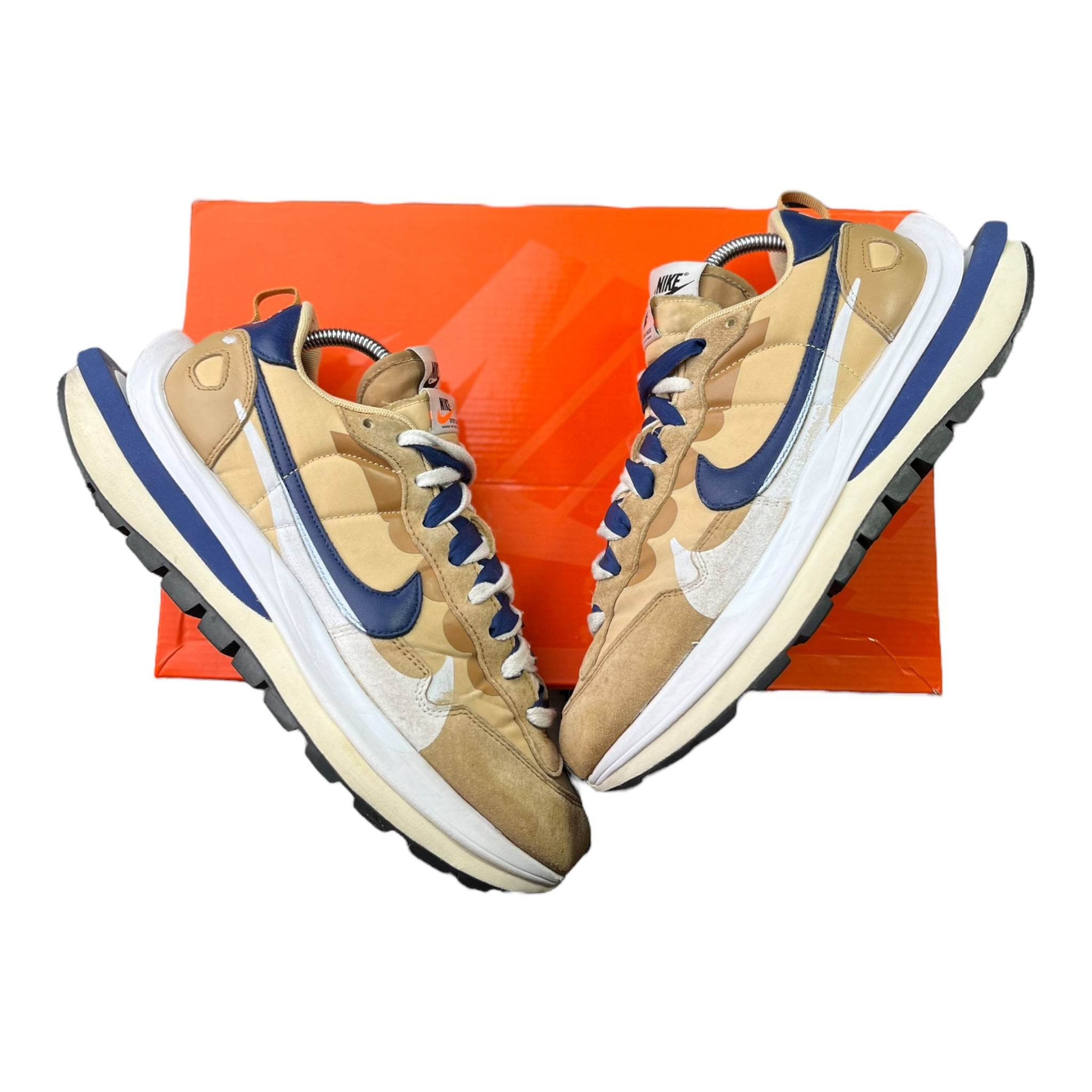 Nike Vaporwaffle Sacai Tan Navy (44EU)