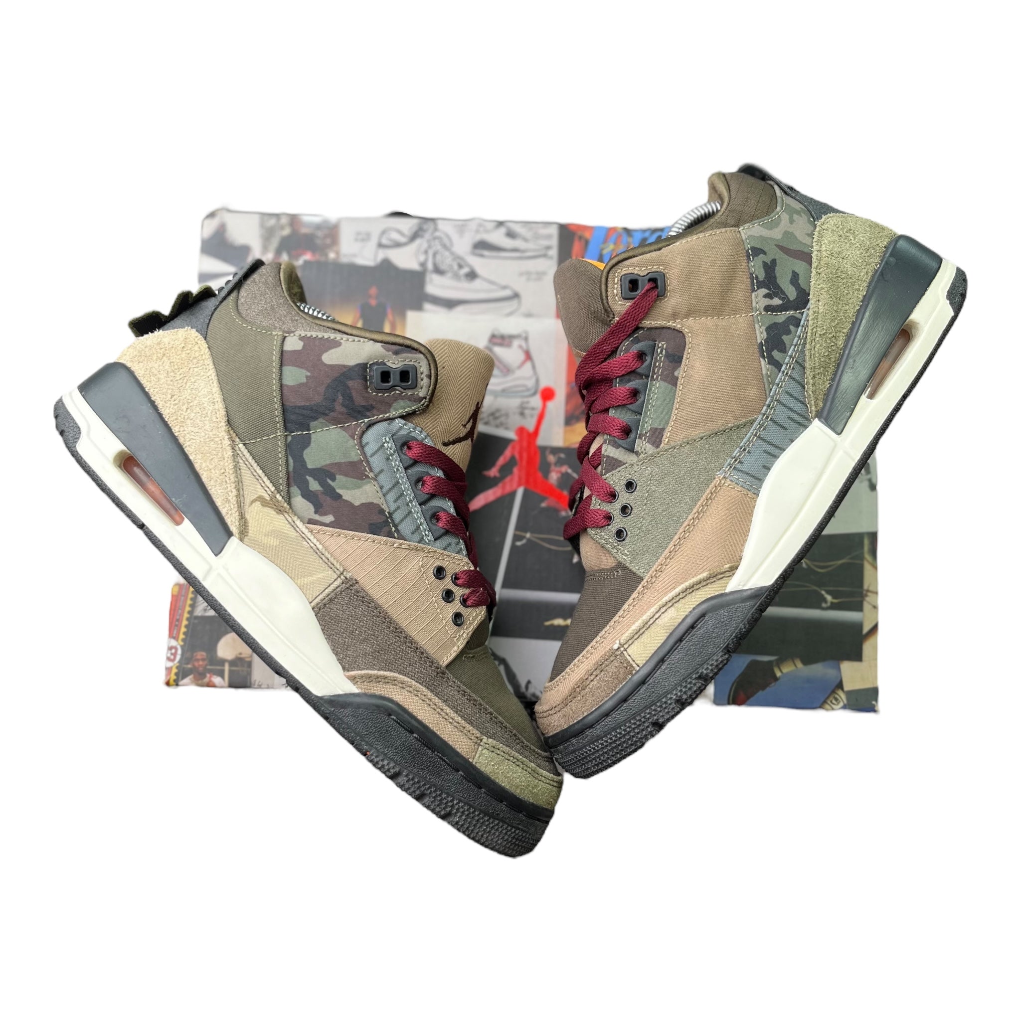 Jordan 3 Retro Patchwork Camo (42EU)