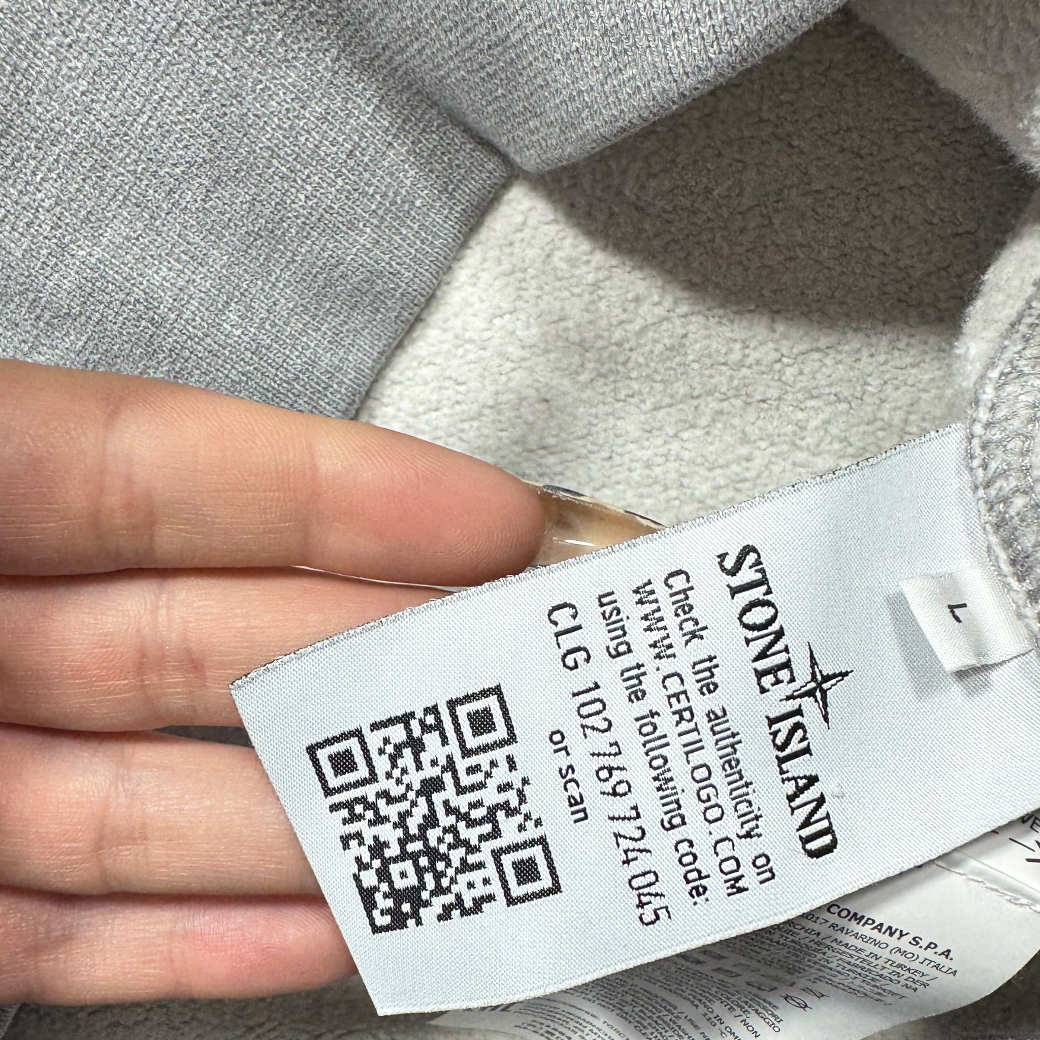 Sweat Stone Island (L)