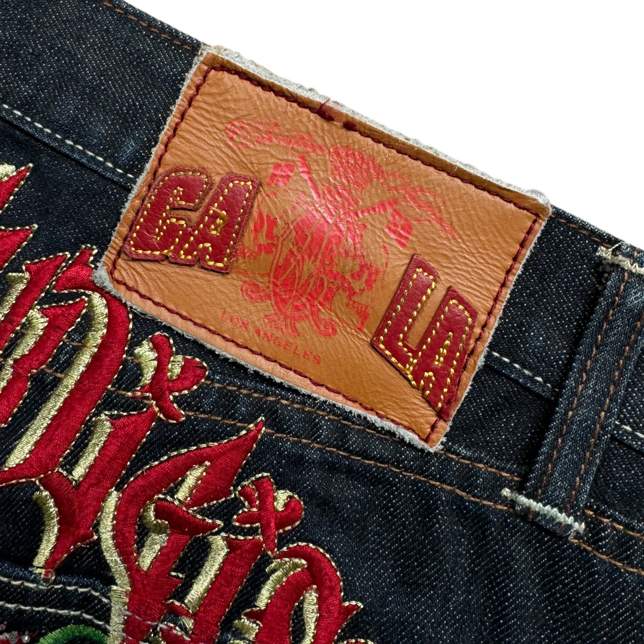 Christian Audigier baggy jeans (S)