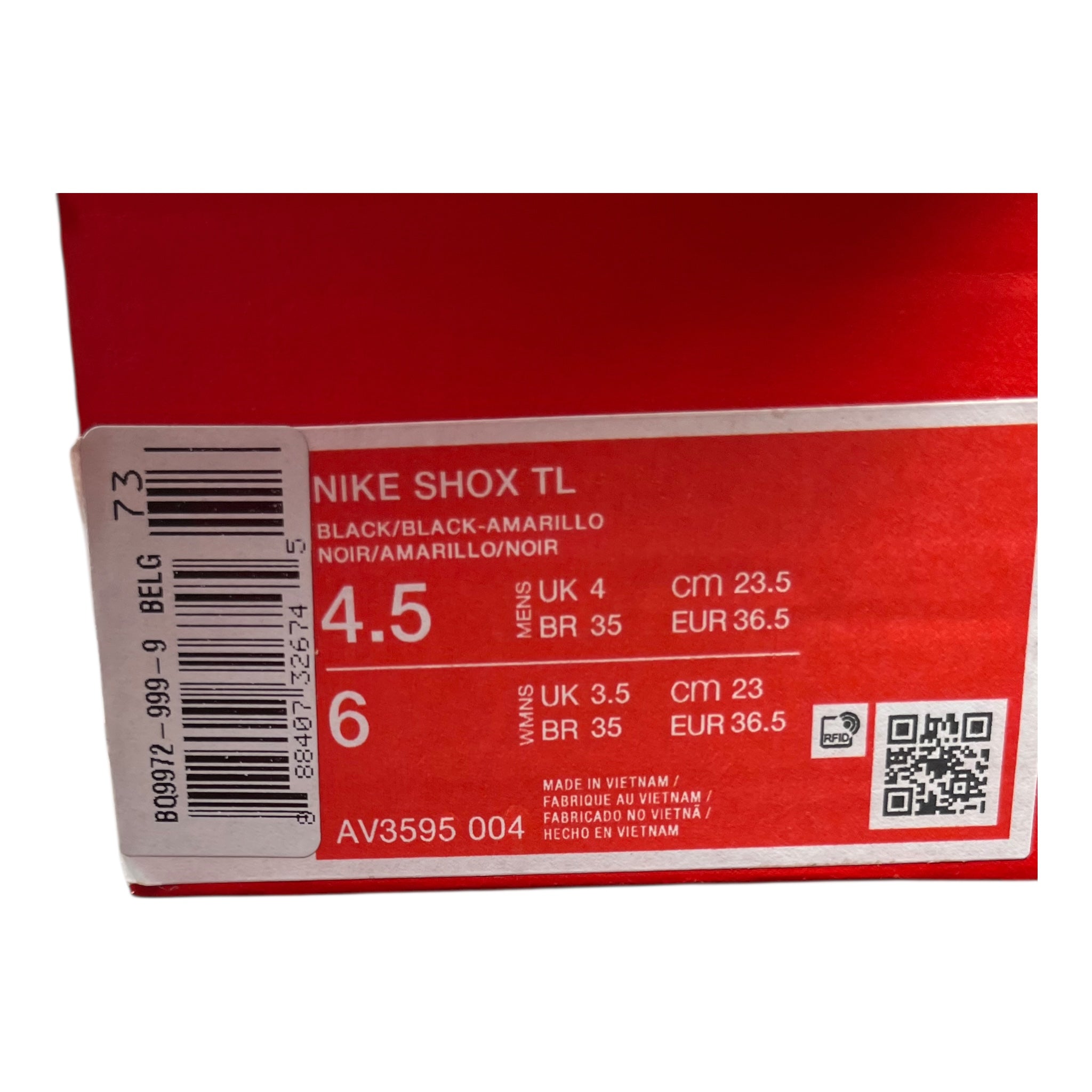 Nike Shox TL Sunrise (36.5EU)