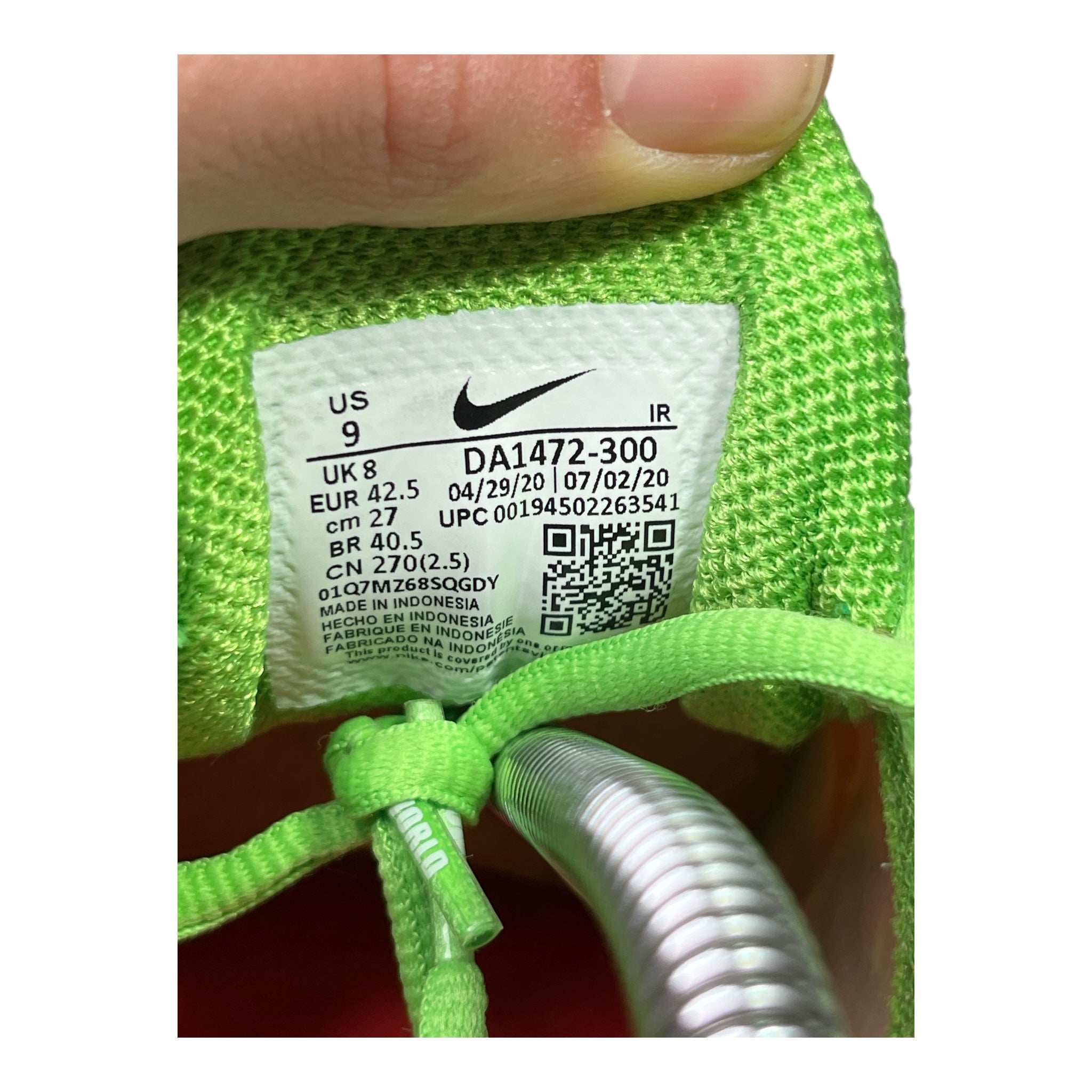Nike Air Max Plus Tn Supreme Mean Green (42.5EU)