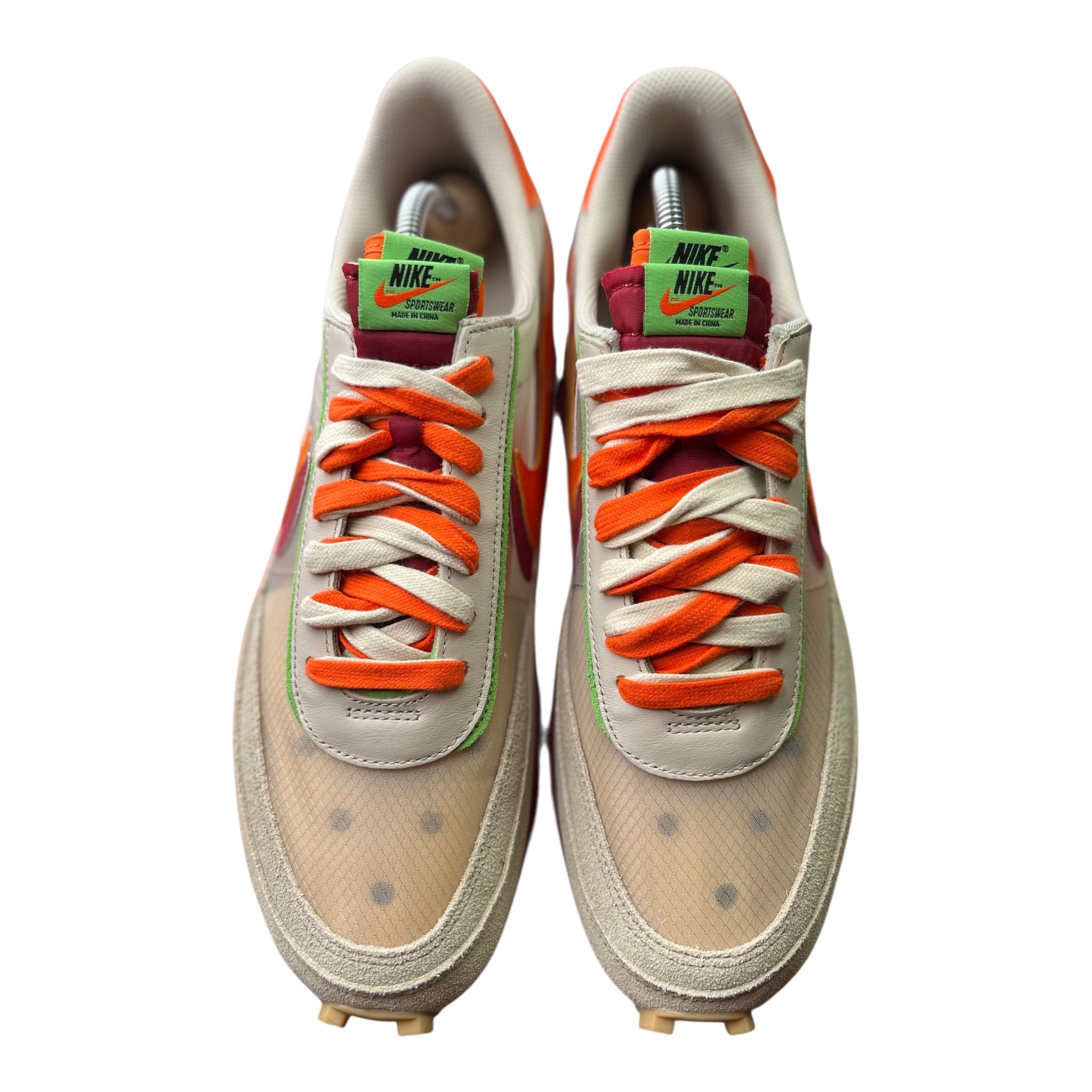 Nike LD Waffle Sacai Clot Net Orange Blaze (46EU)