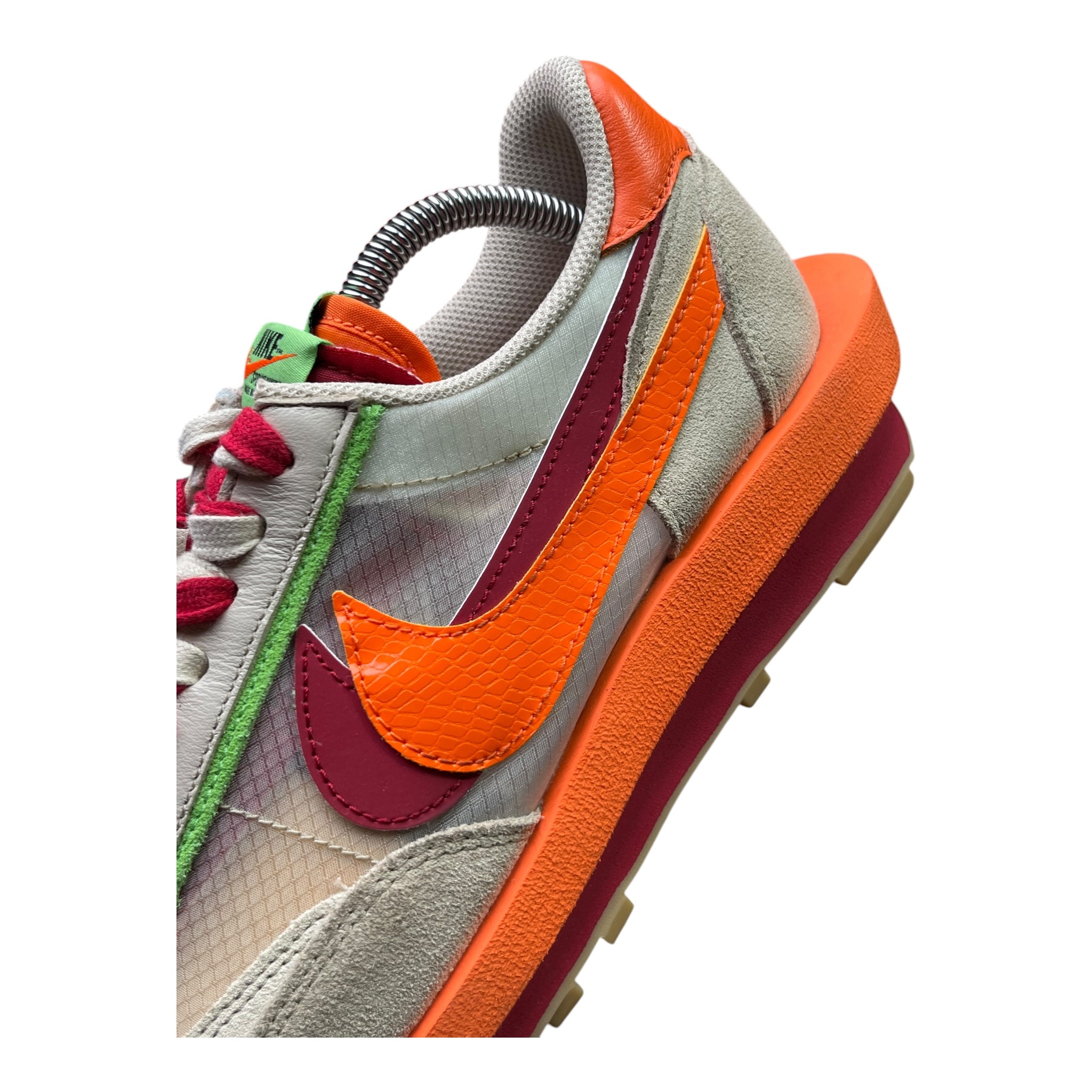 Nike LD Waffle Sacai Clot Net Orange Blaze (44.5EU)