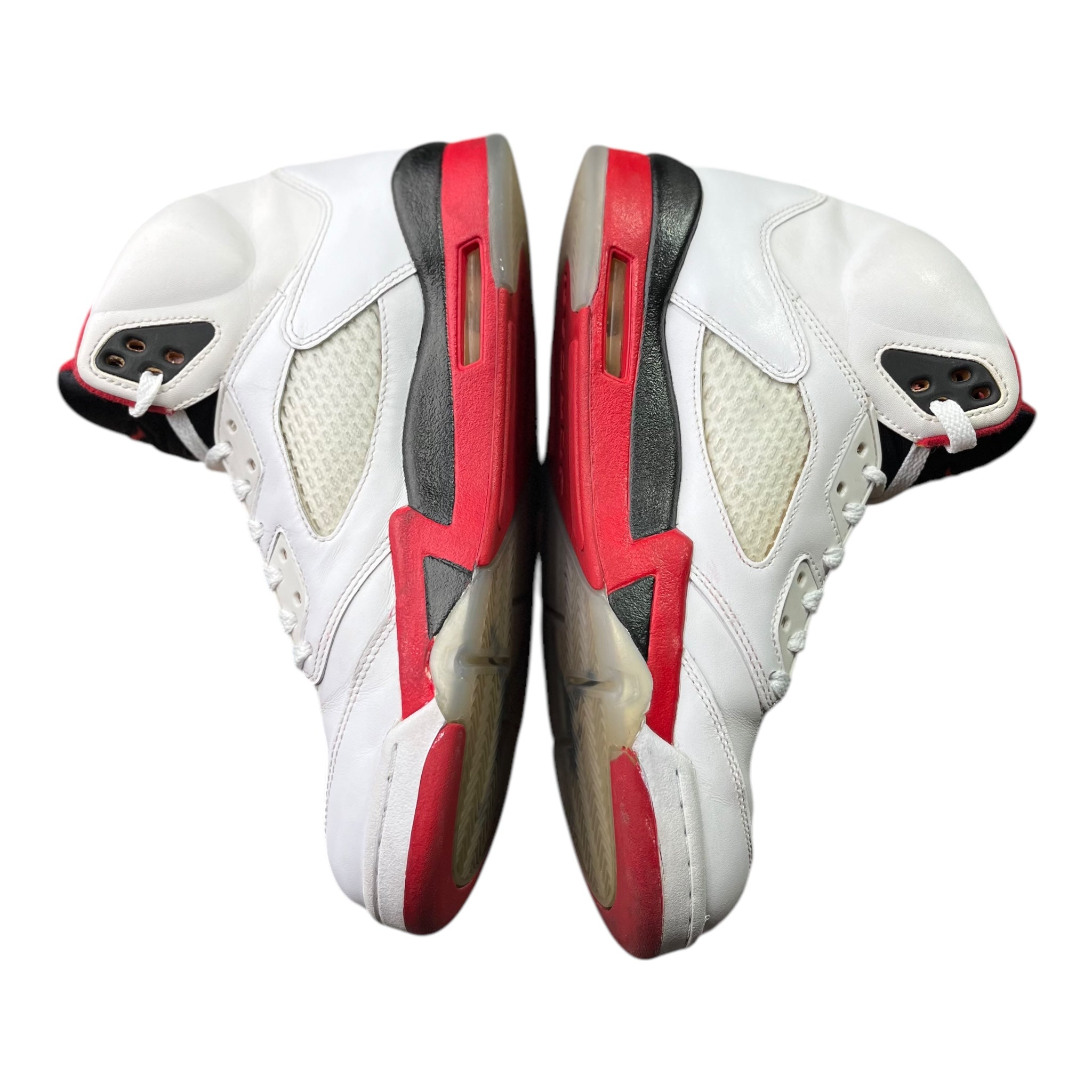 Jordan 5 Retro Fire Red Black Tongue (42EU)