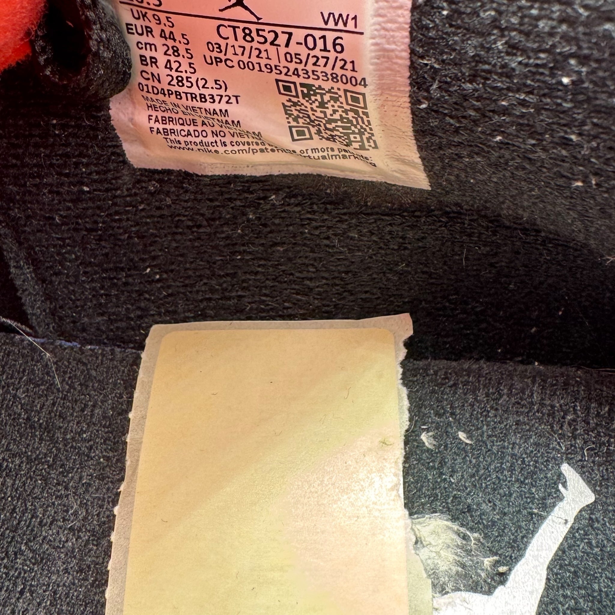 Jordan 4 Red Thunder (44.5EU)