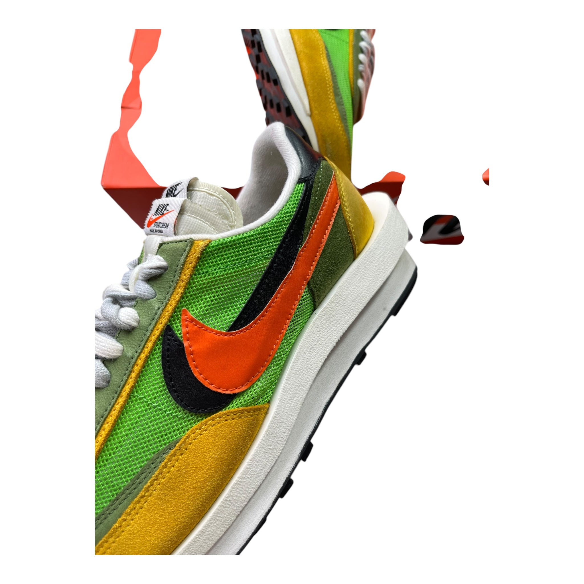 Nike LD Waffle Sacai Grün Multi (44.5EU)