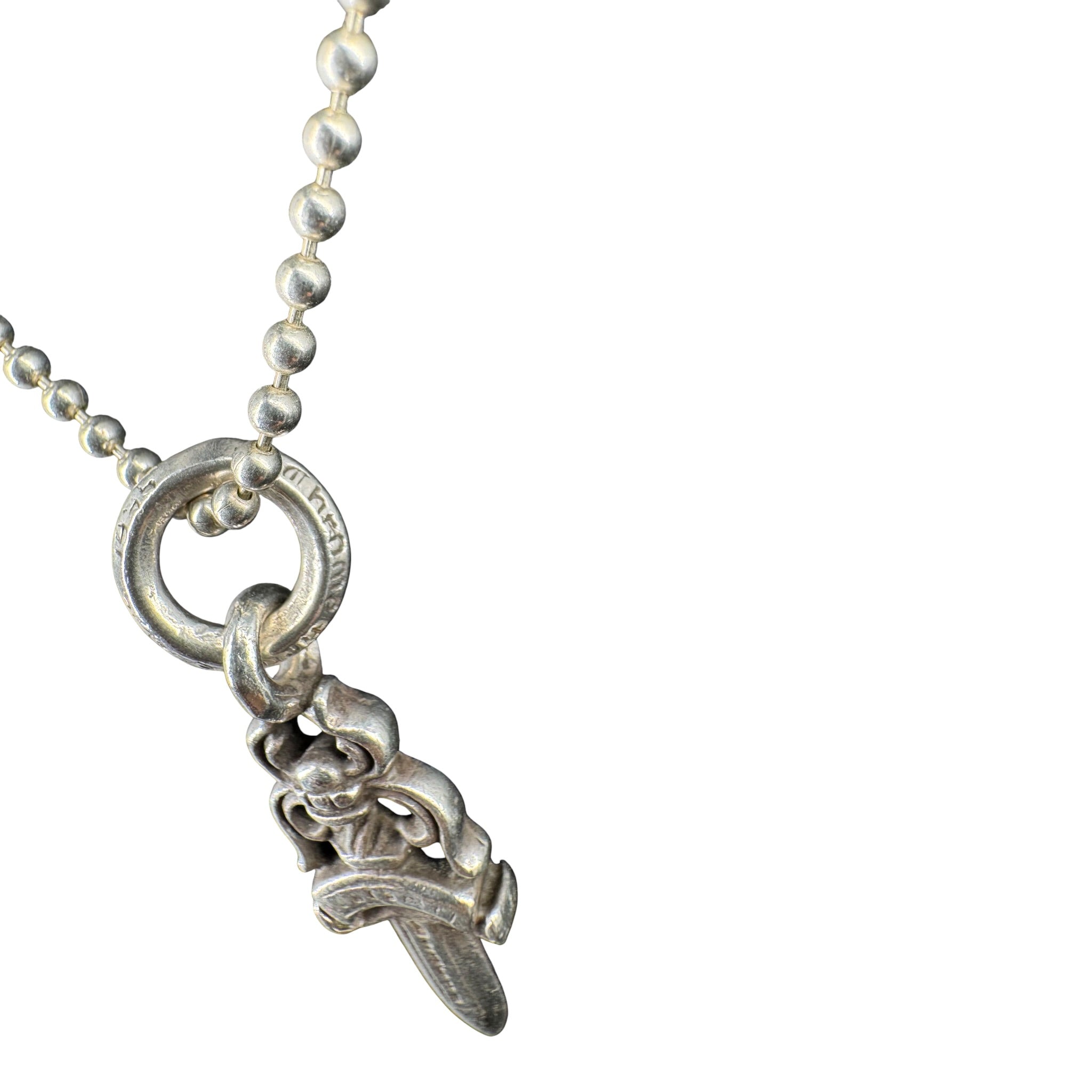 Chaîne et Pendentif Chrome Hearts Argent 925