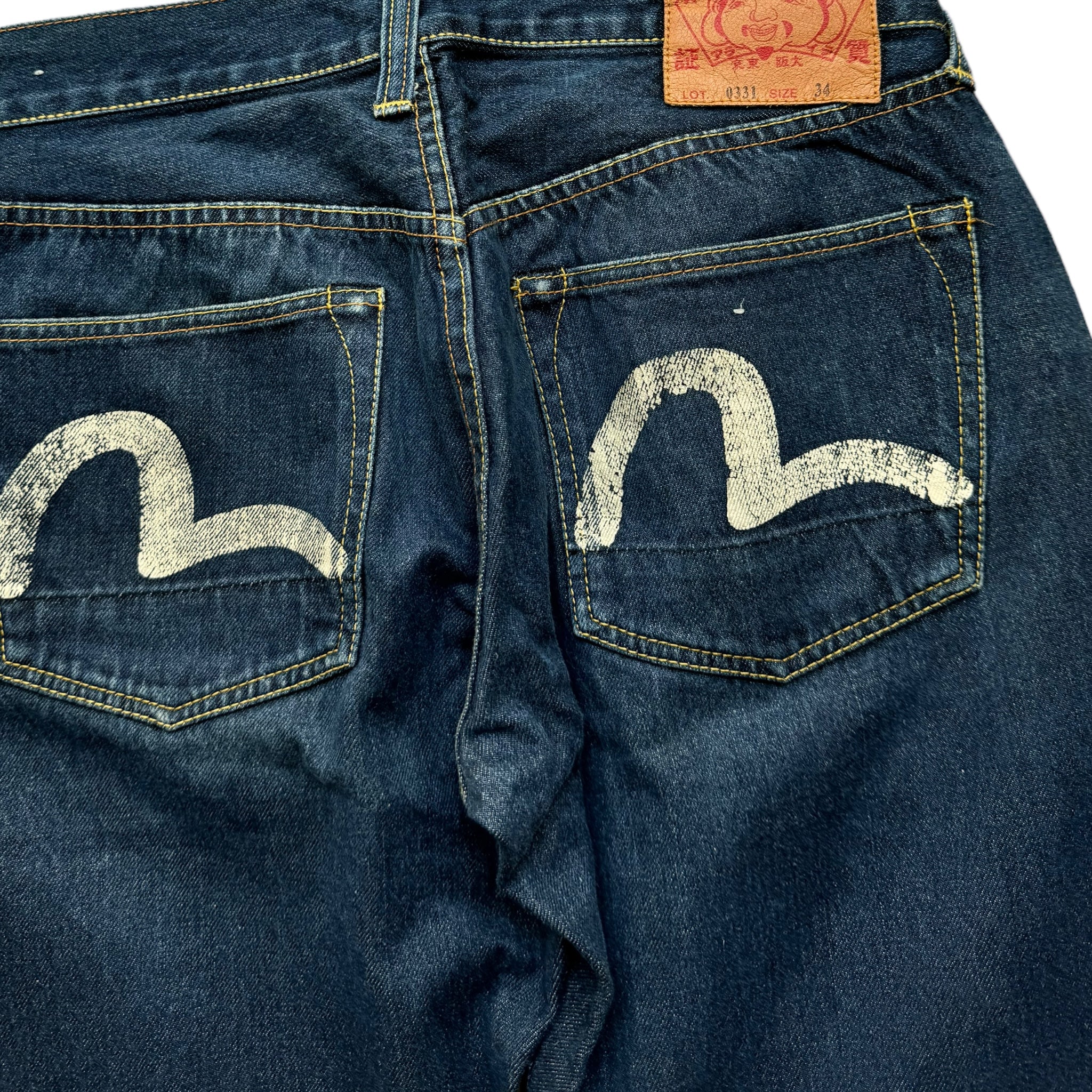 Jean baggy Evisu seagull (S)