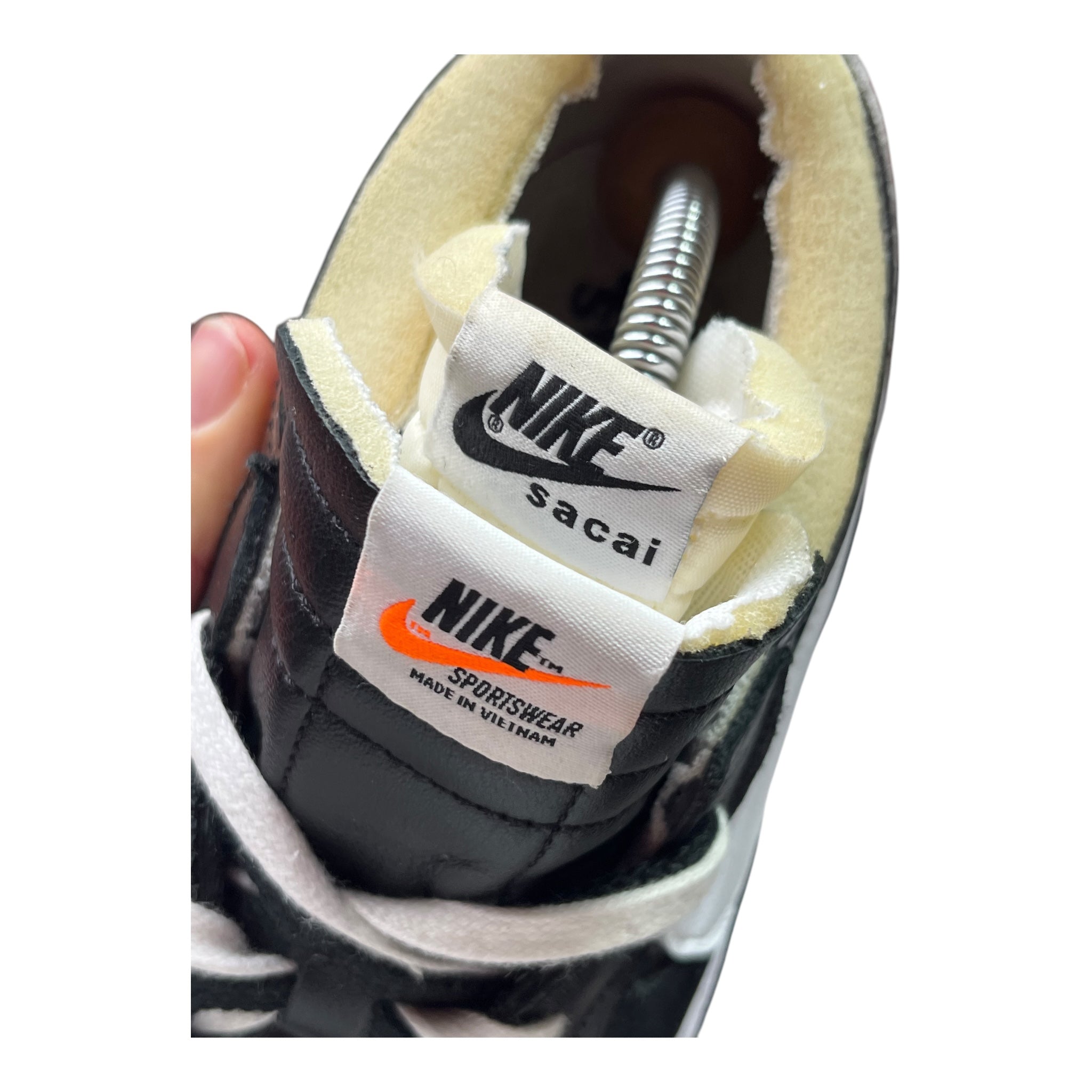 Nike Blazer Low Sacai Black Patent Leather (45EU)